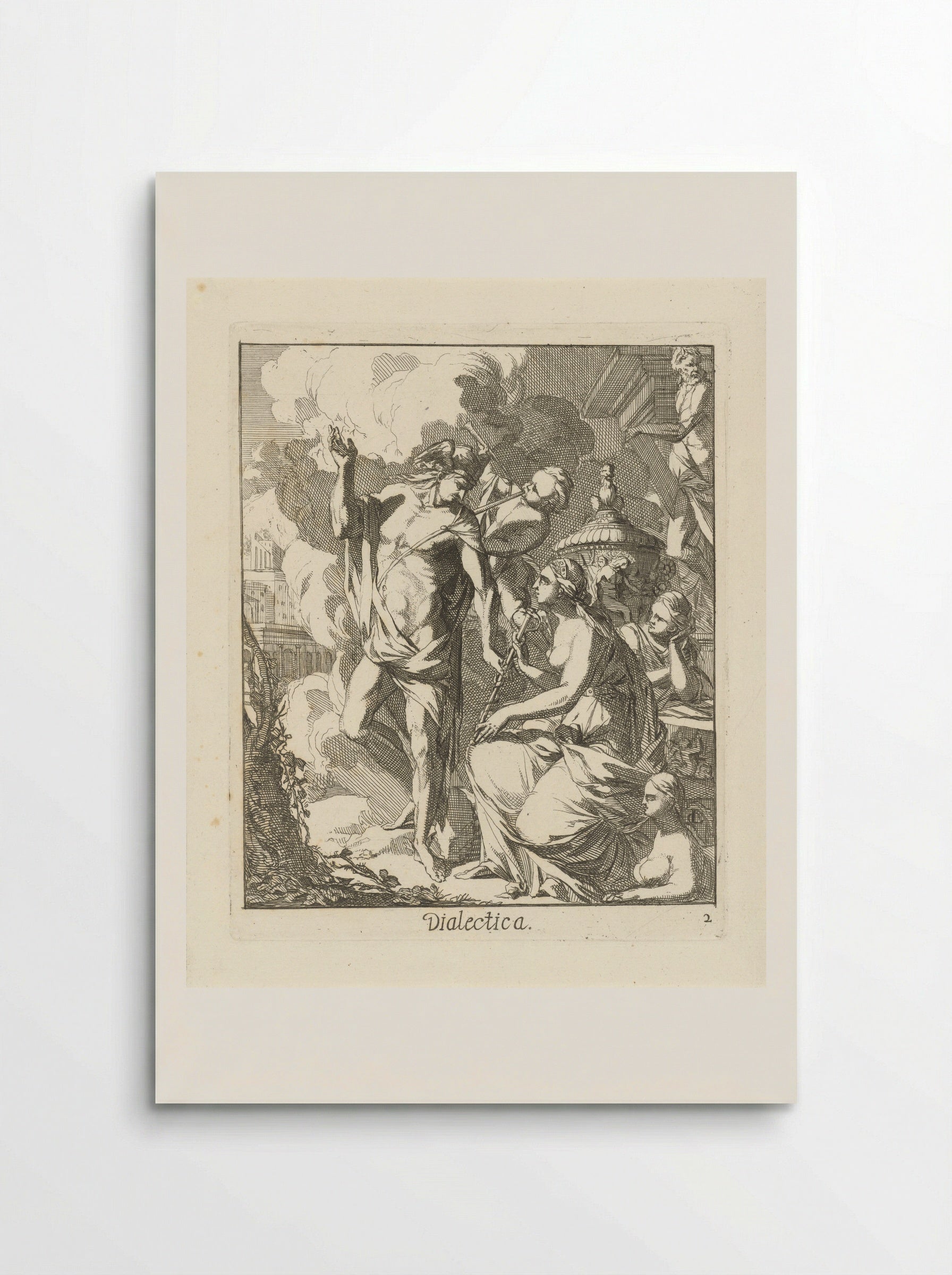 Dialectica - Caspar Luyken - Poster