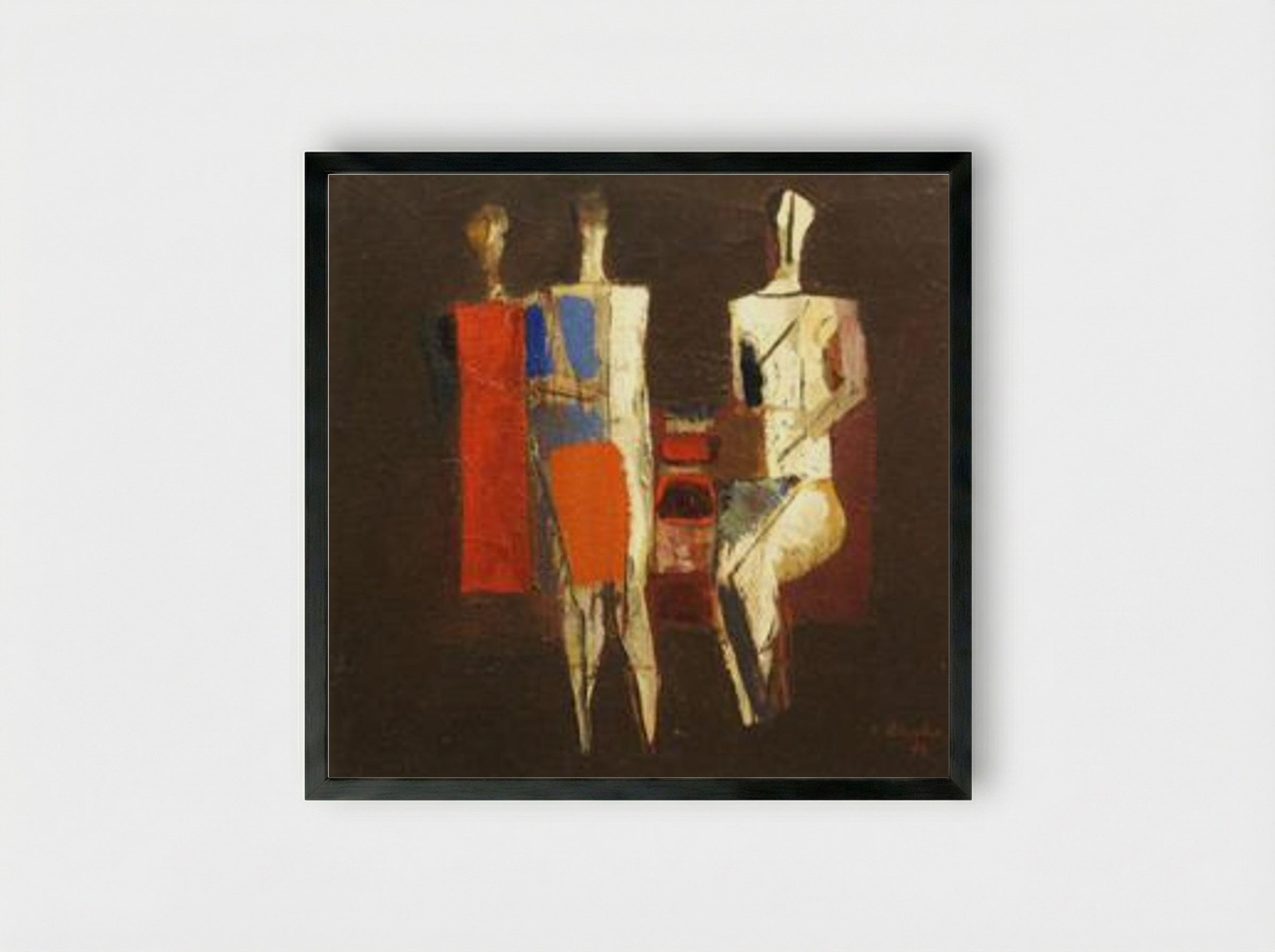 Dialogue - Constantin Blendea - Framed Print Black