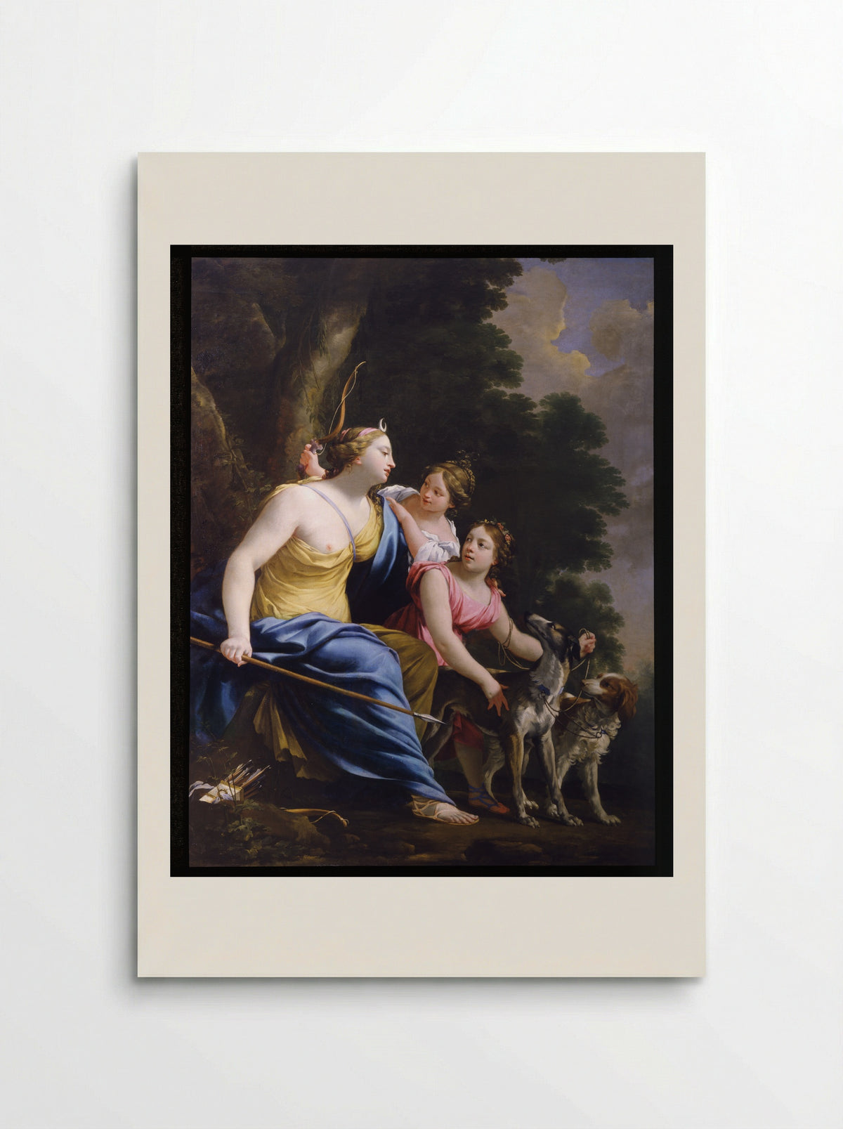 Diana Leaving for the Hunt - Simon Vouet - Poster