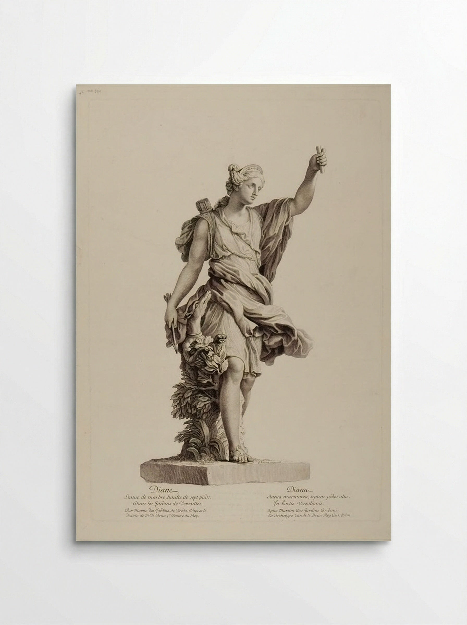 Diana - Gérard Edelinck - Poster