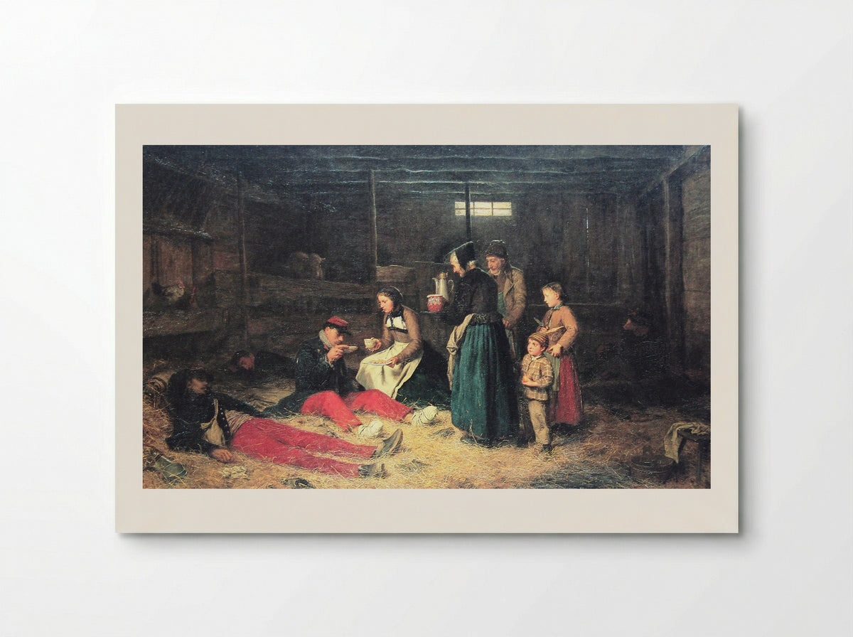 Die Bourbakis - Albert Anker - Poster