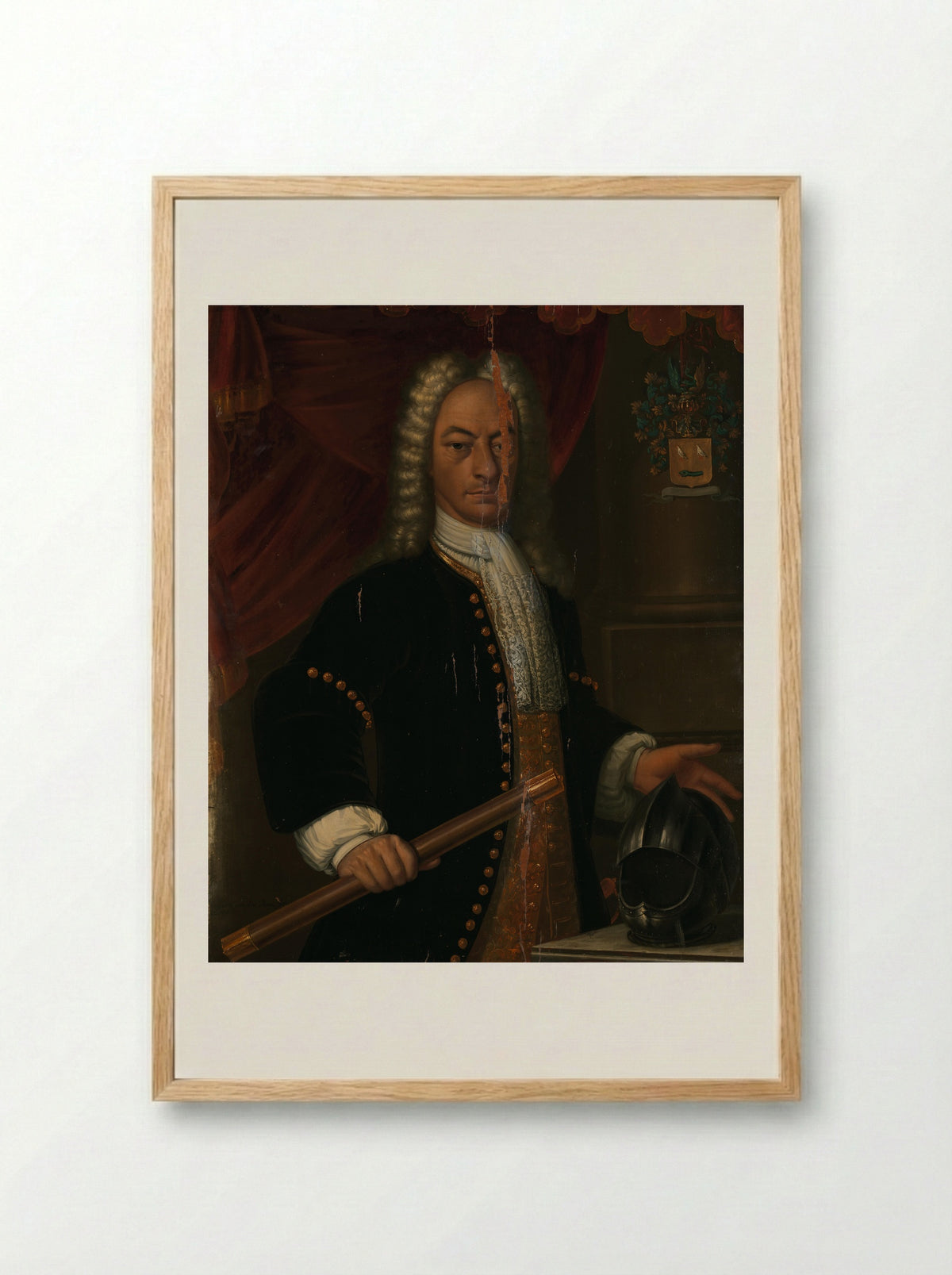 Diederik van Durven - Hendrik van den Bosch - Framed Print Wood