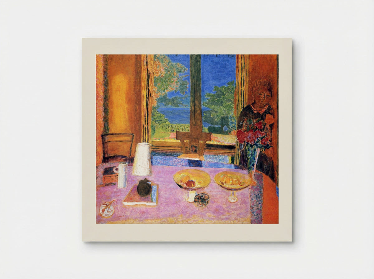 Dining Room on the Garden - Pierre Bonnard - Poster