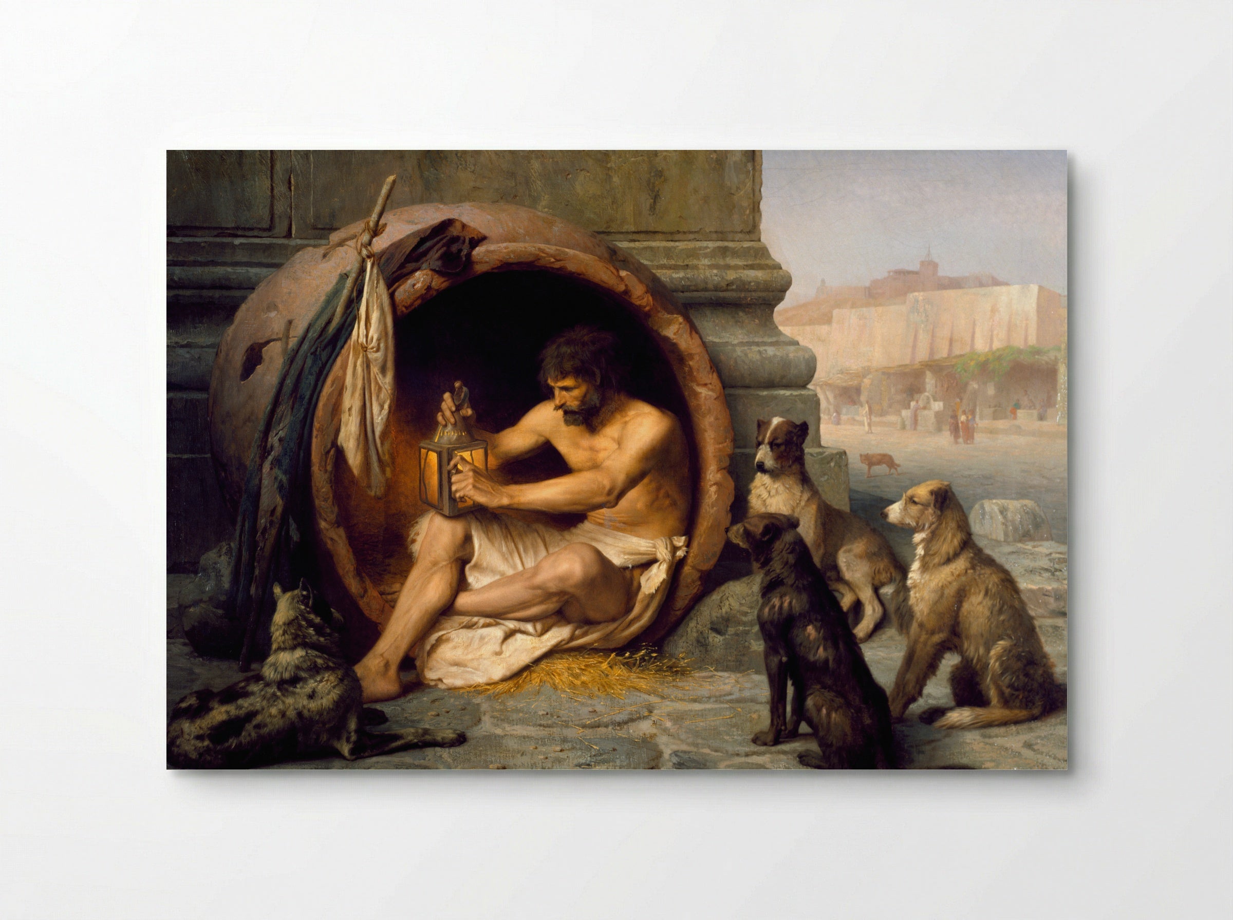 Diogenes - Jean-Leon Gerome - Poster