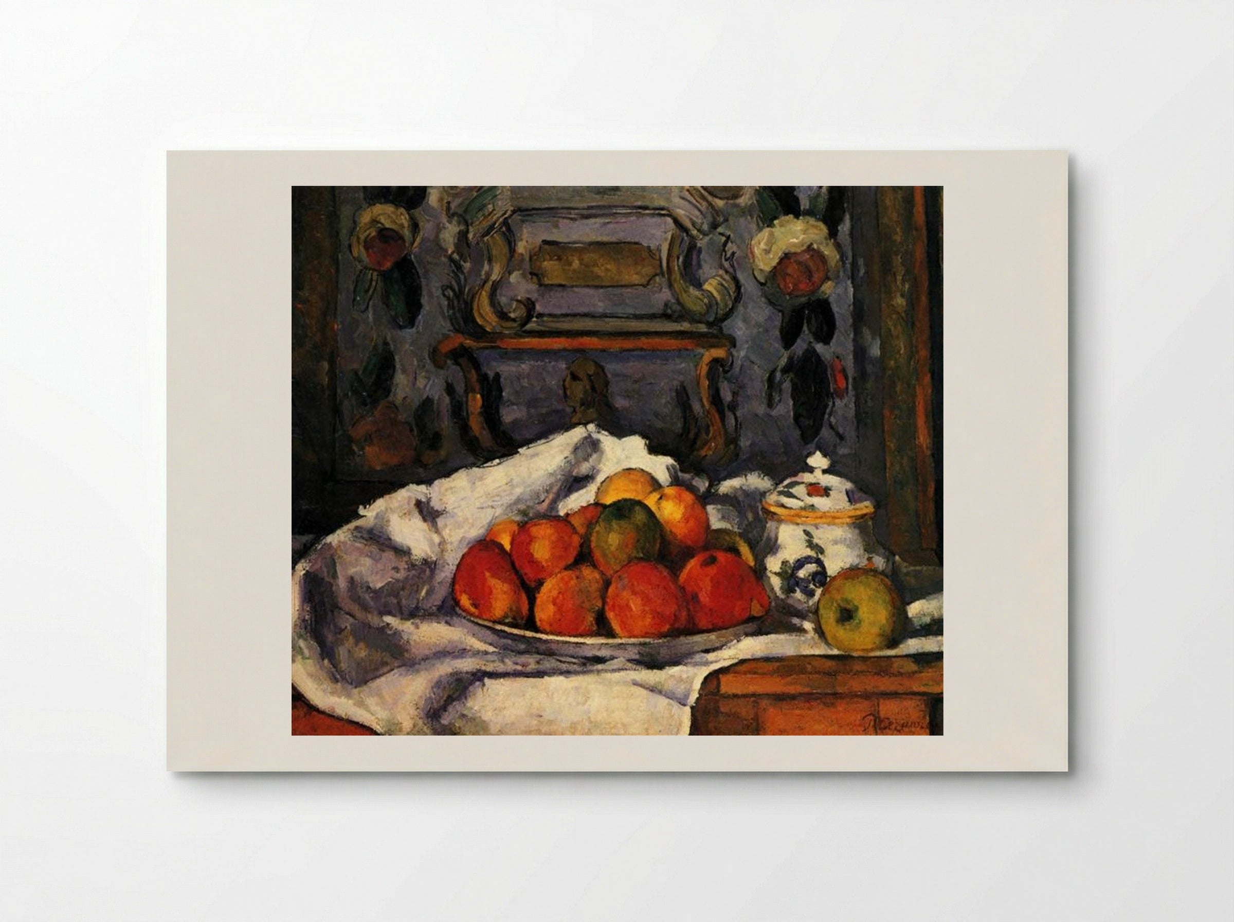 Dish of Apples - Paul Cézanne - Poster