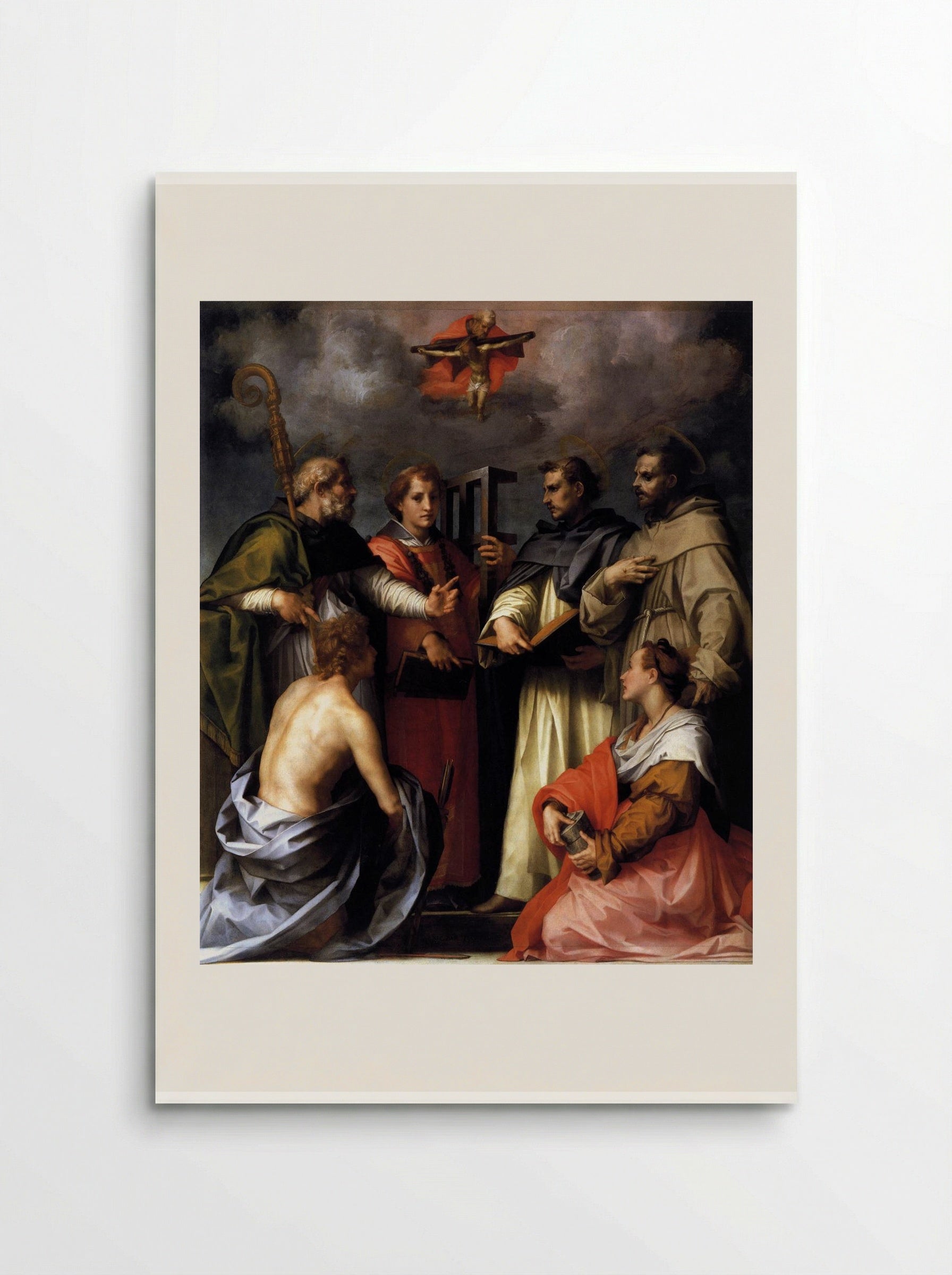 Disputation on the Trinity - Andrea del Sarto - Poster