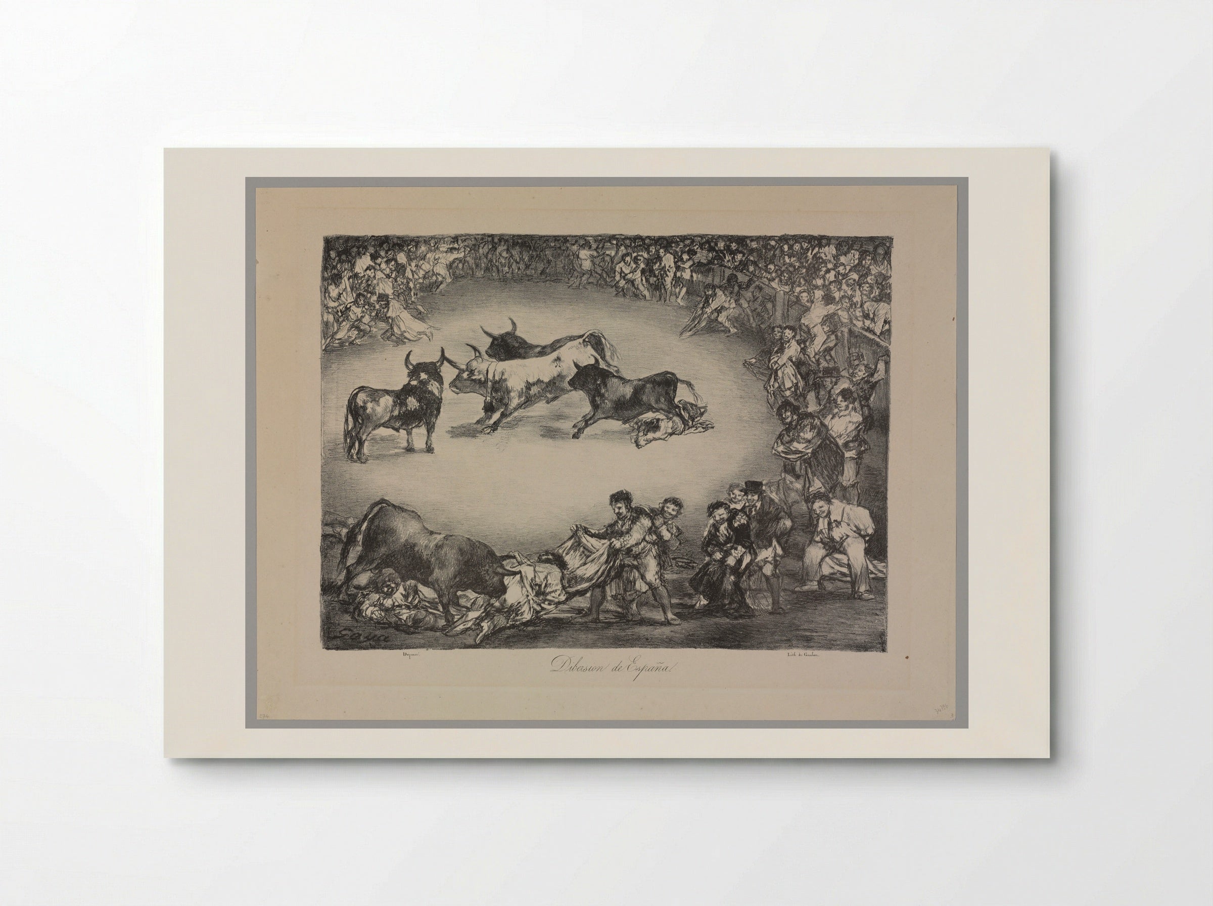 Diversión de España - Francisco José de Goya y Lucientes - Poster
