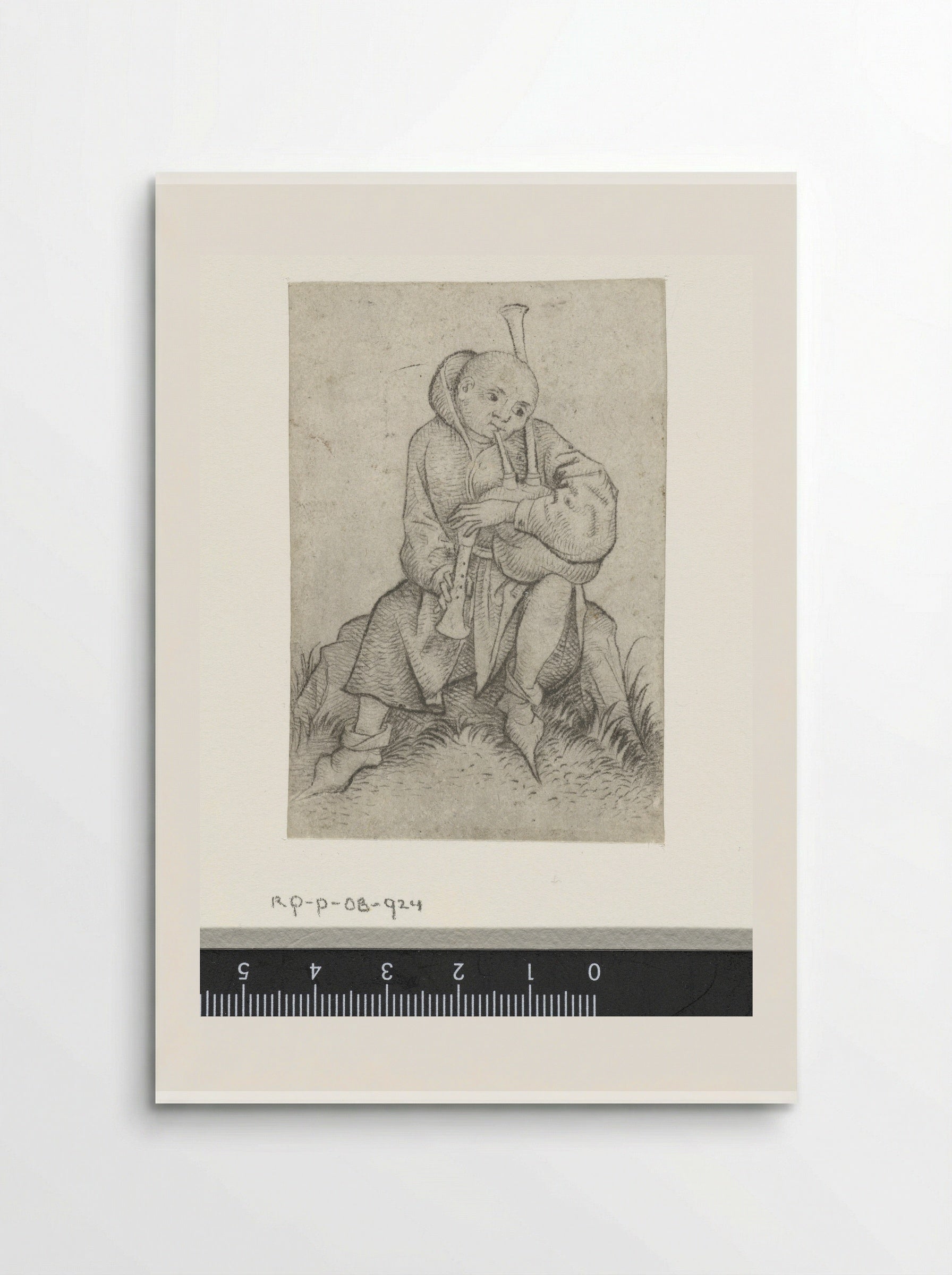 Doedelzakspeler - Master of the Amsterdam Cabinet - Poster