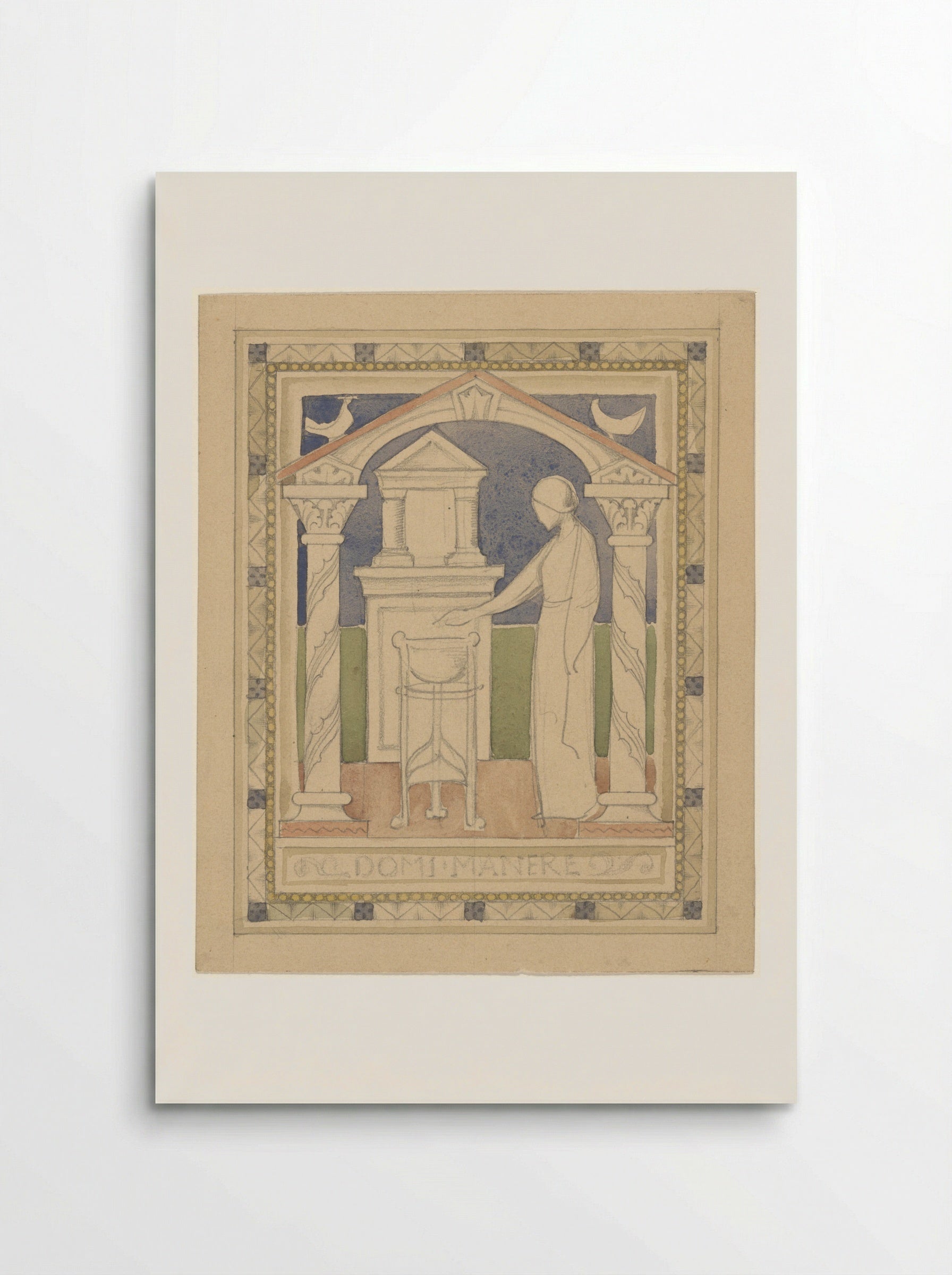 Domi Manere - Antoon Derkinderen - Poster