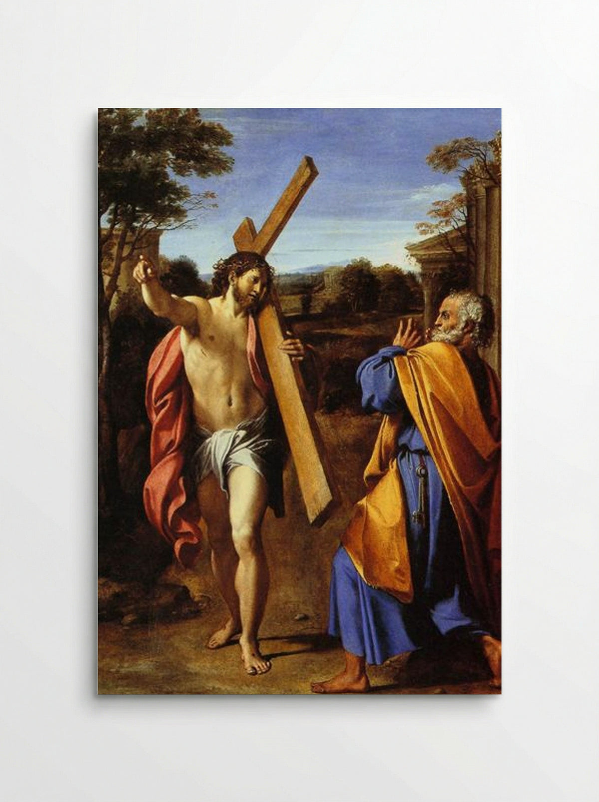 Domine, Quo Vadis? - Annibale Carracci - Poster