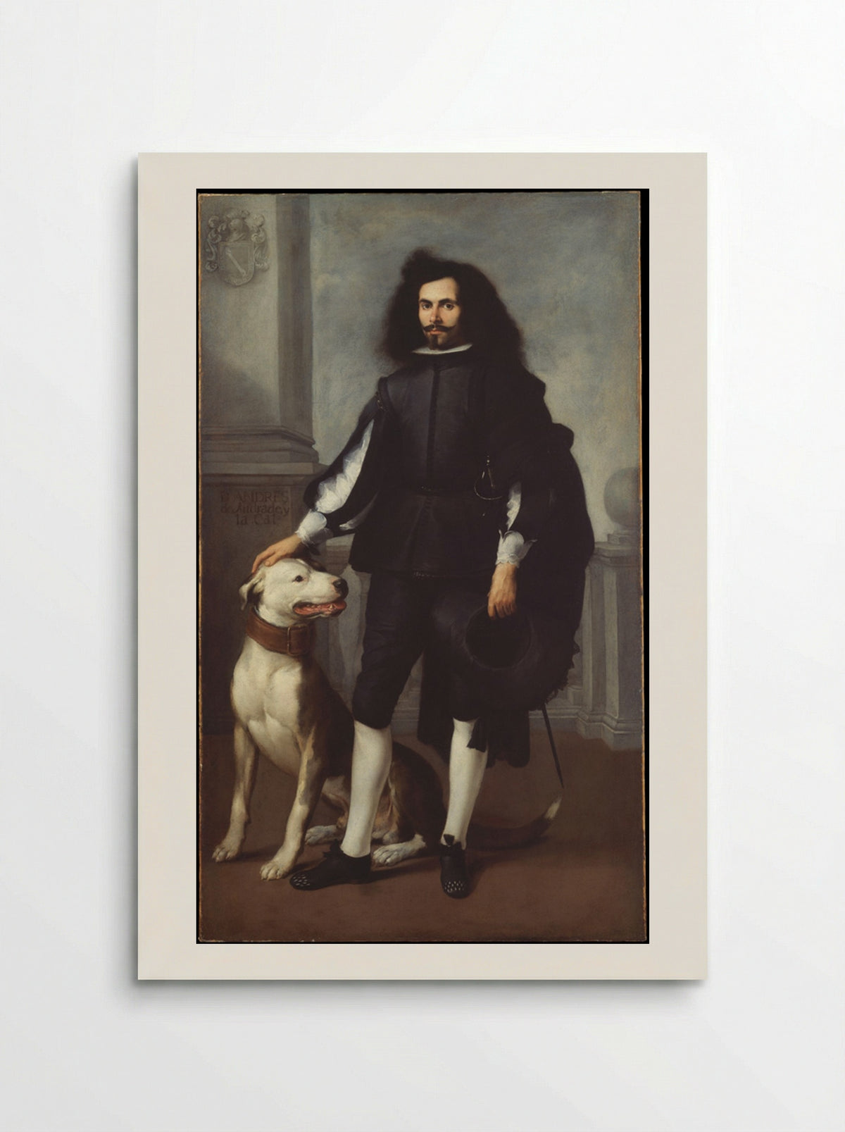 Don Andrés de Andrade y la Cal - Bartolomé Esteban Murillo - Poster
