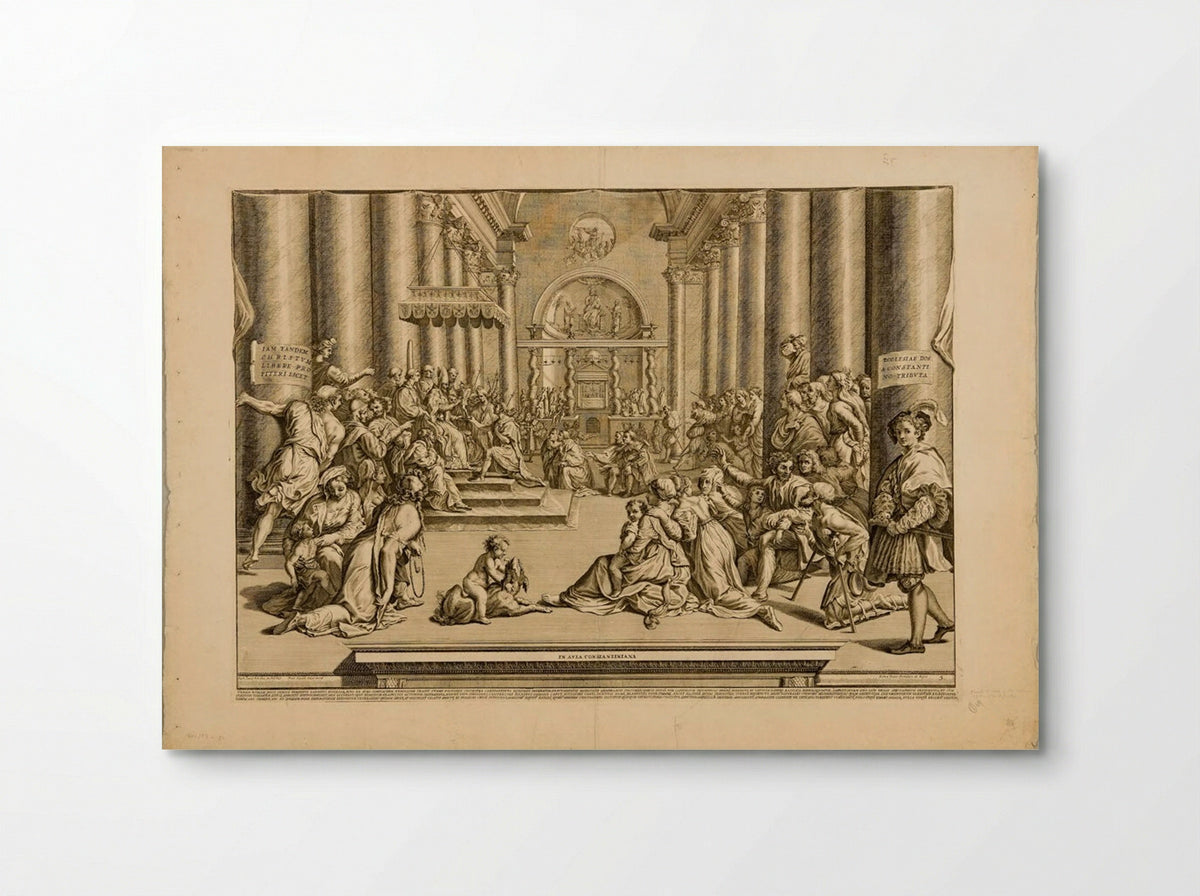 Donation of Rome - Francesco Faraone Aquila - Poster