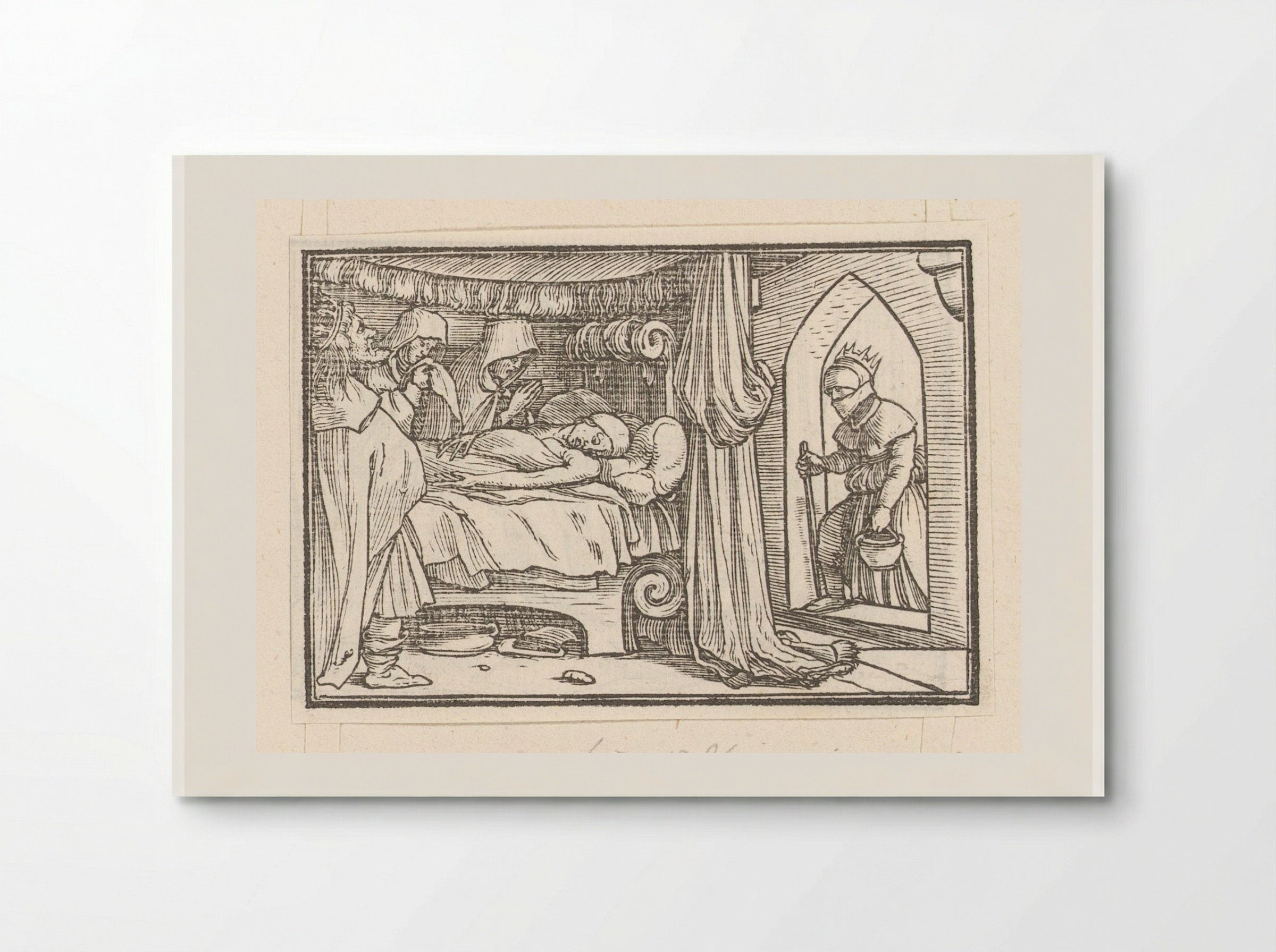Dood van Abia (The Death of Abijah) - Veit Rudolf Specklin - Poster