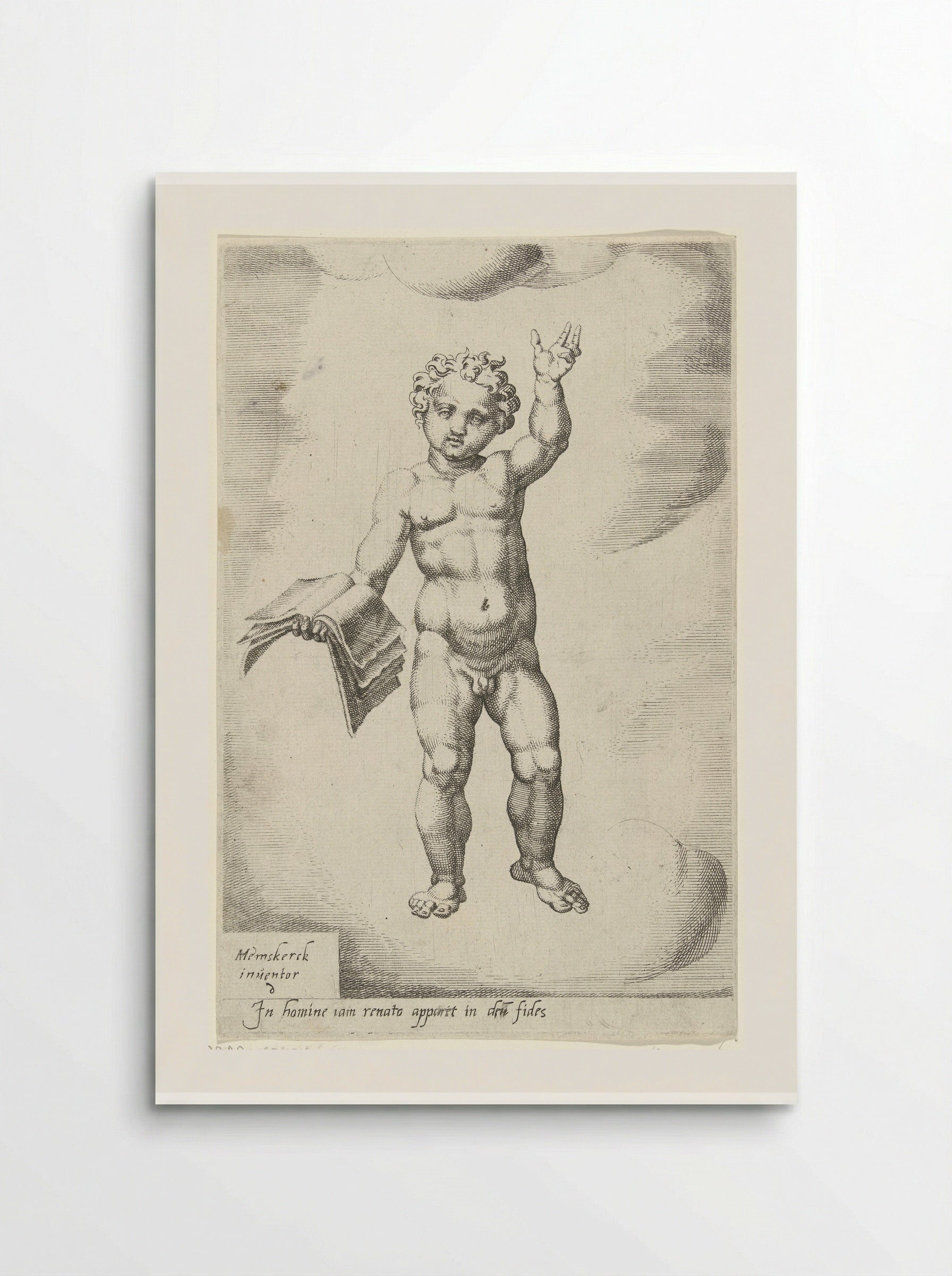 Door het geloof wordt de mens herboren - Dirck Volckertsz. Coornhert - Poster
