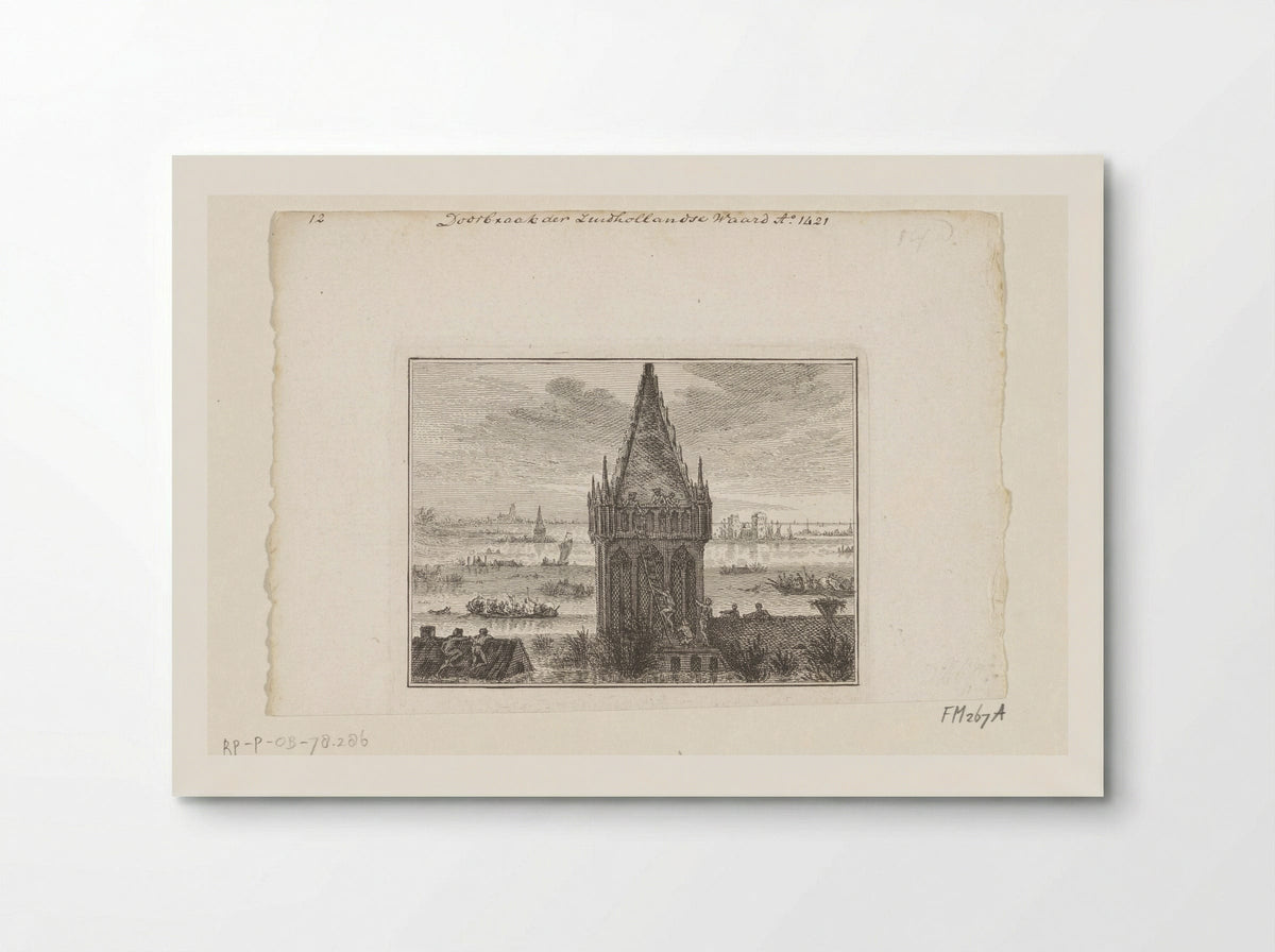 Doorbraak der Zuidhollandse Waard - Unknown Artist - Poster
