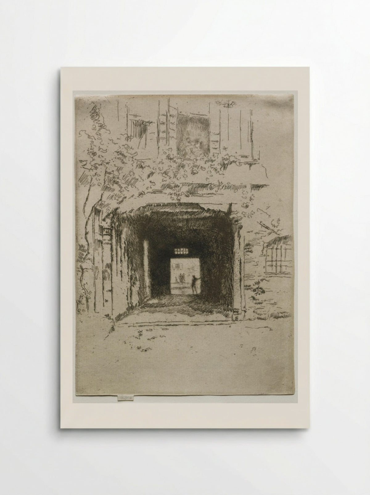 Doorway and Vine - James McNeill Whistler - Poster