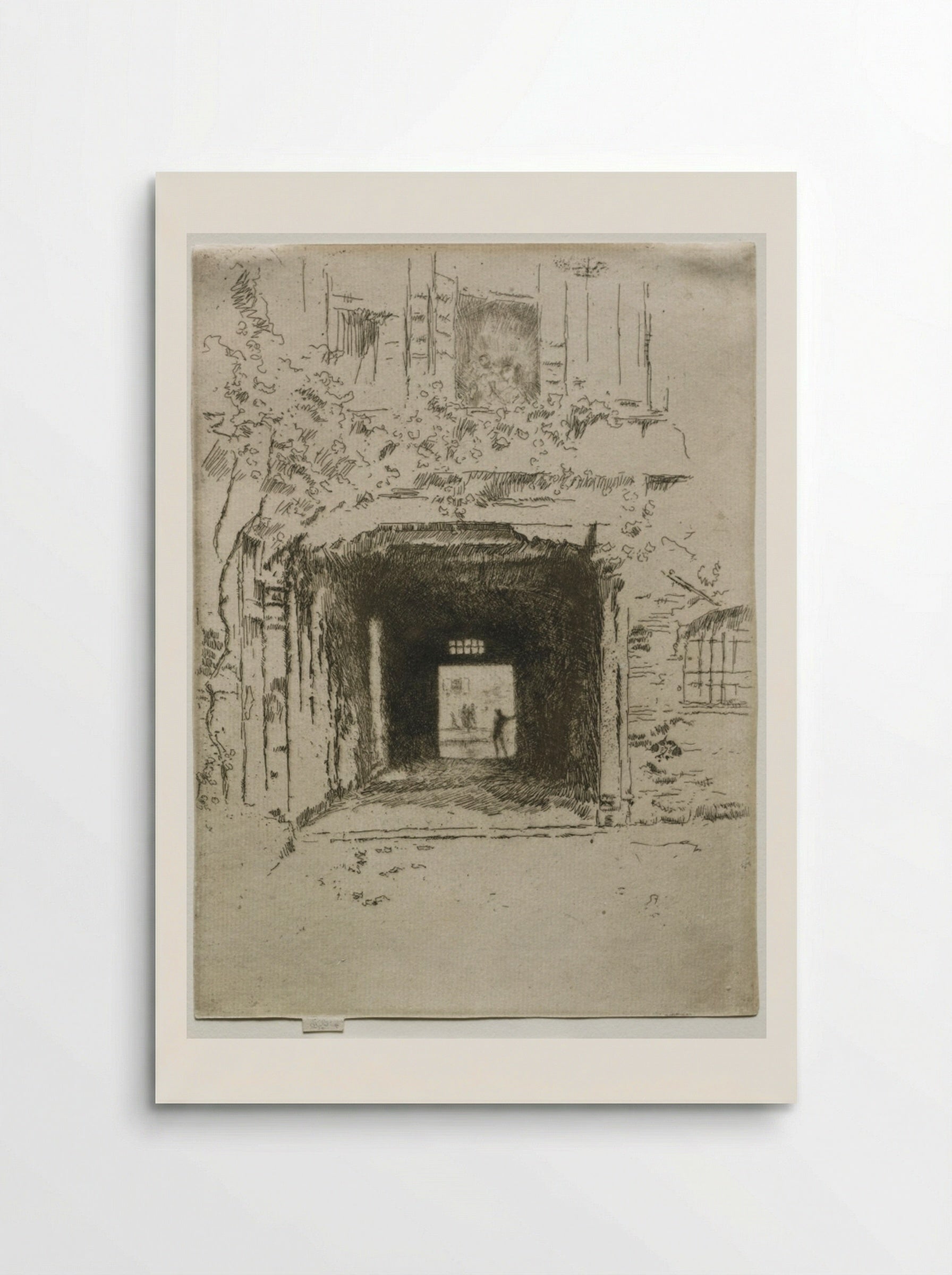 Doorway and Vine - James McNeill Whistler - Poster