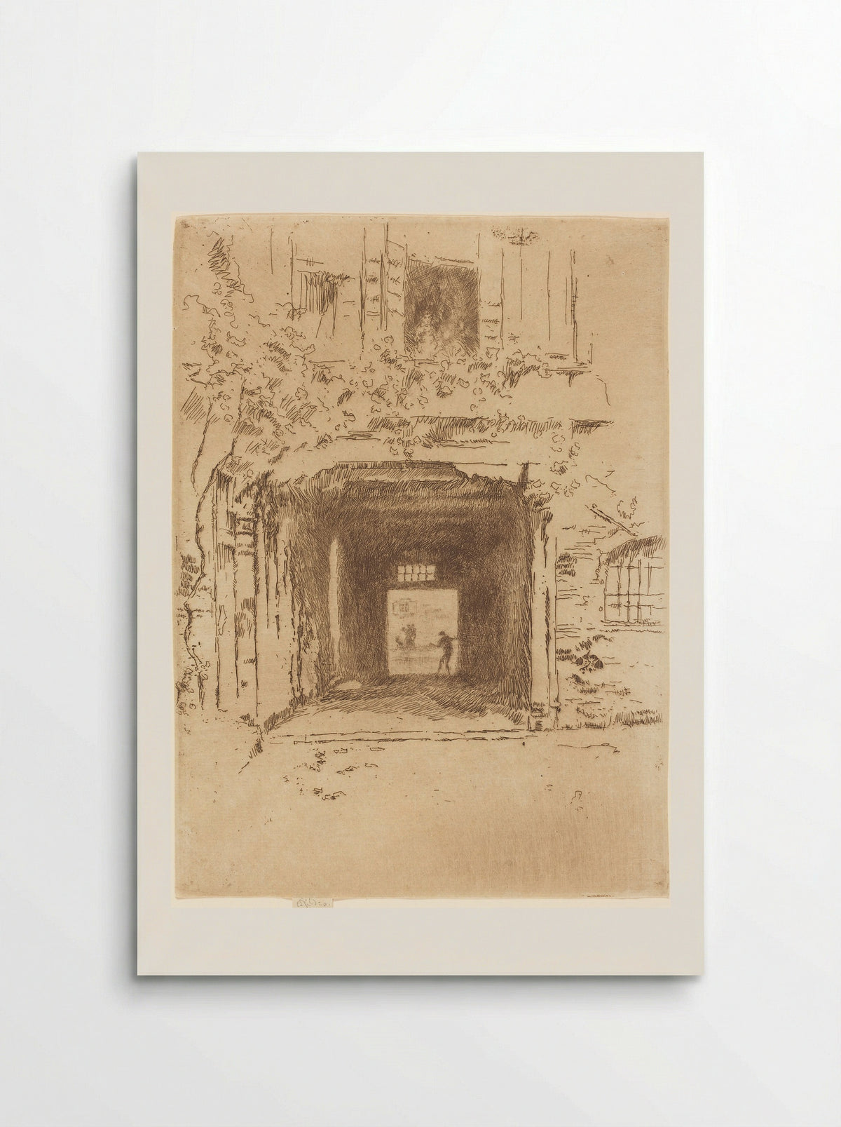 Doorway and Vine - James Abbott McNeill Whistler - Poster