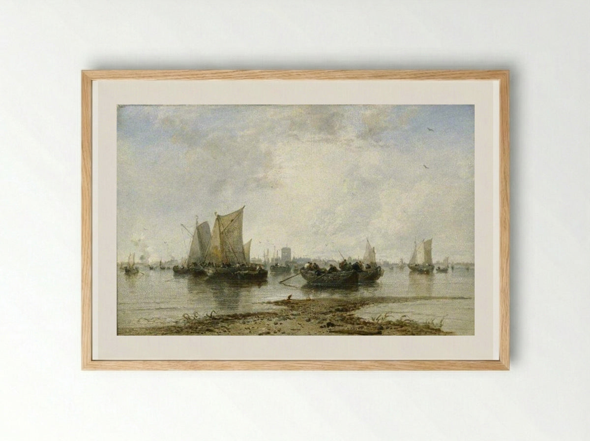 Dordrecht - James Webb - Framed Print Wood