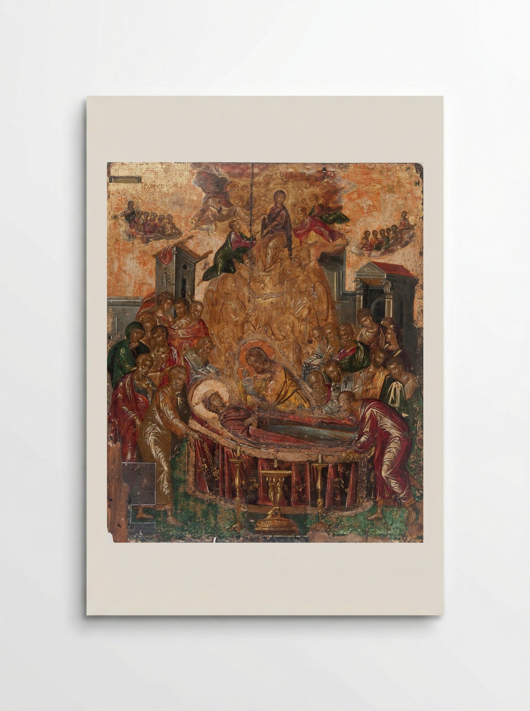 Dormition of the Virgin - El Greco - Poster