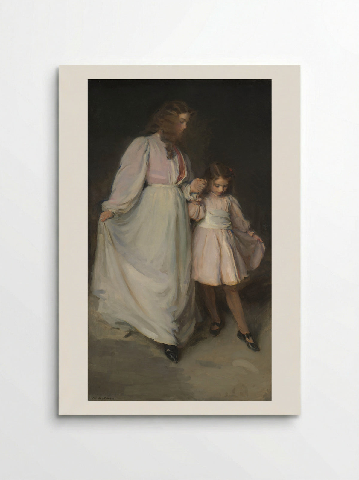 Dorothea and Francesca - Cecilia Beaux - Poster