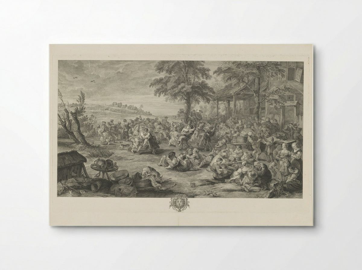 Dorpsfeest - Etienne Fessard - Poster