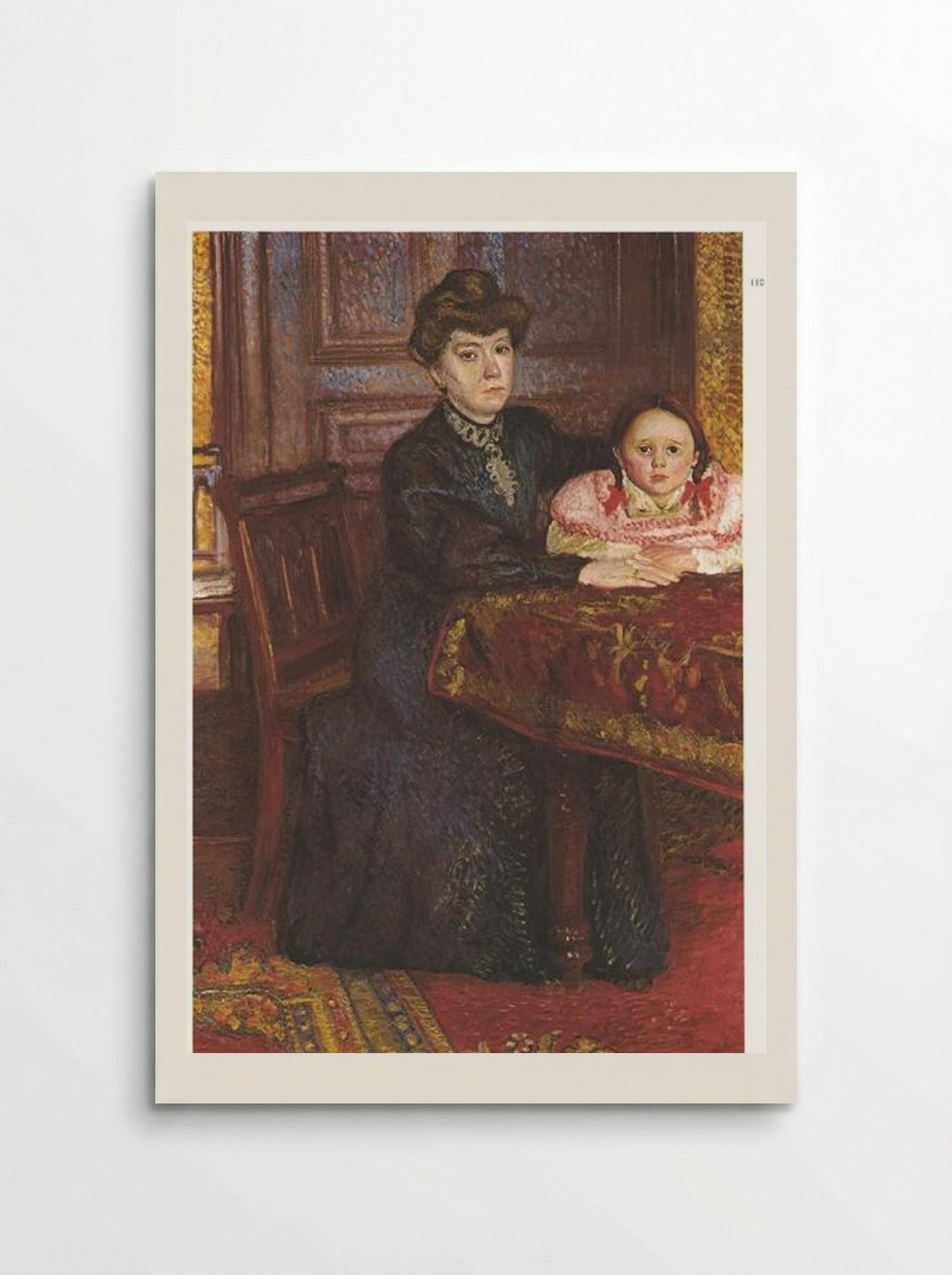 Double Portrait of Matilda and Gertrude Schönberg - Richard Gerstl - Poster