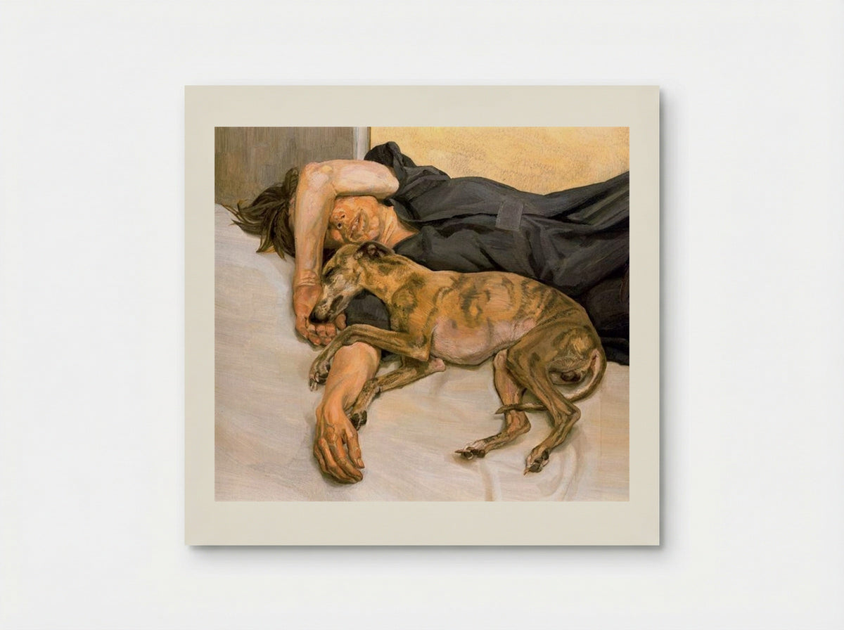 Double Portrait - Lucian Freud - Poster