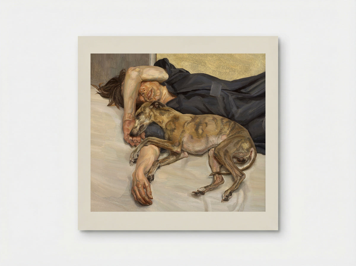 Double Portrait - Lucian Freud - Poster