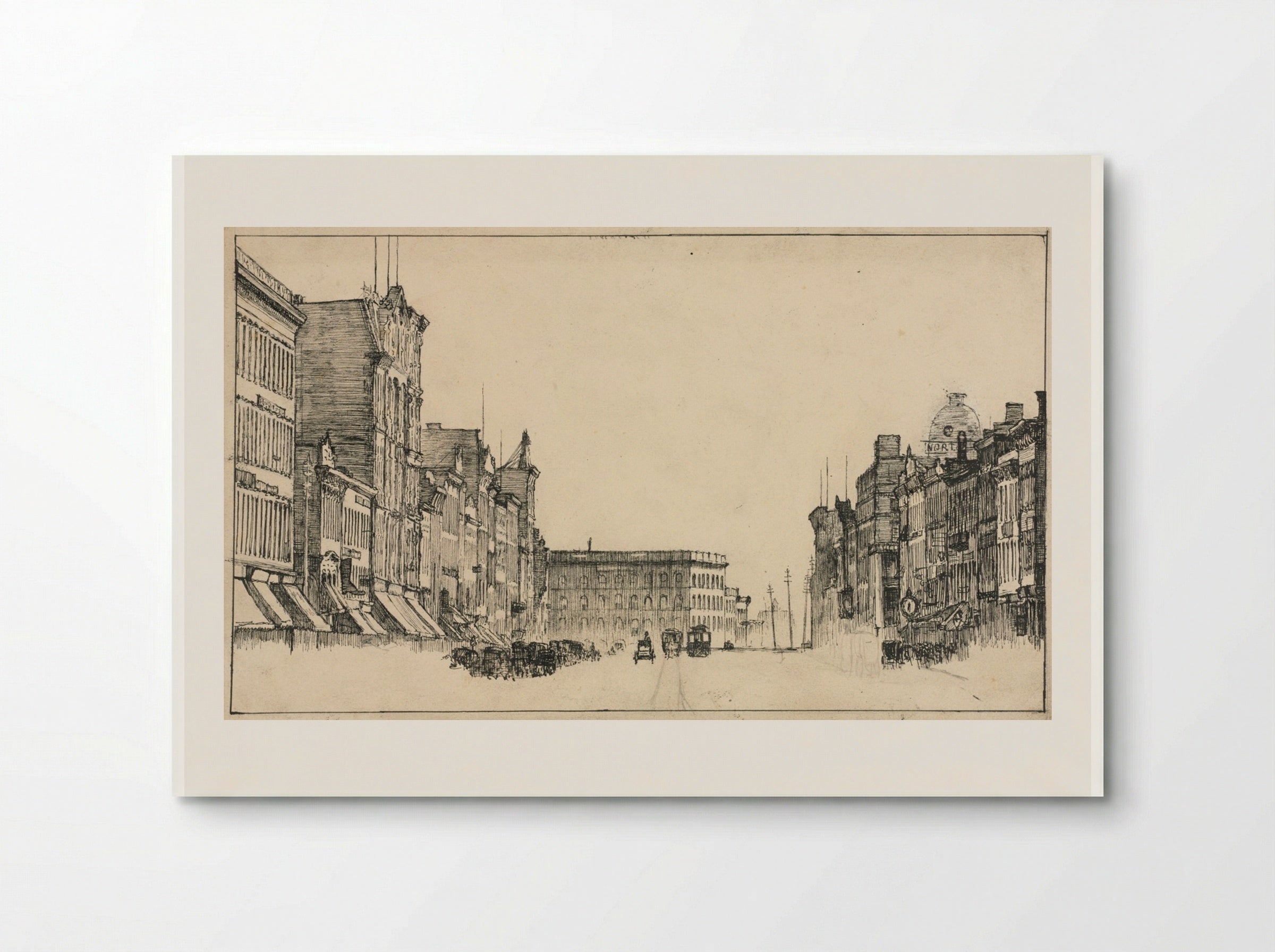 Downtown, Cleveland - Otto H. Bacher - Poster