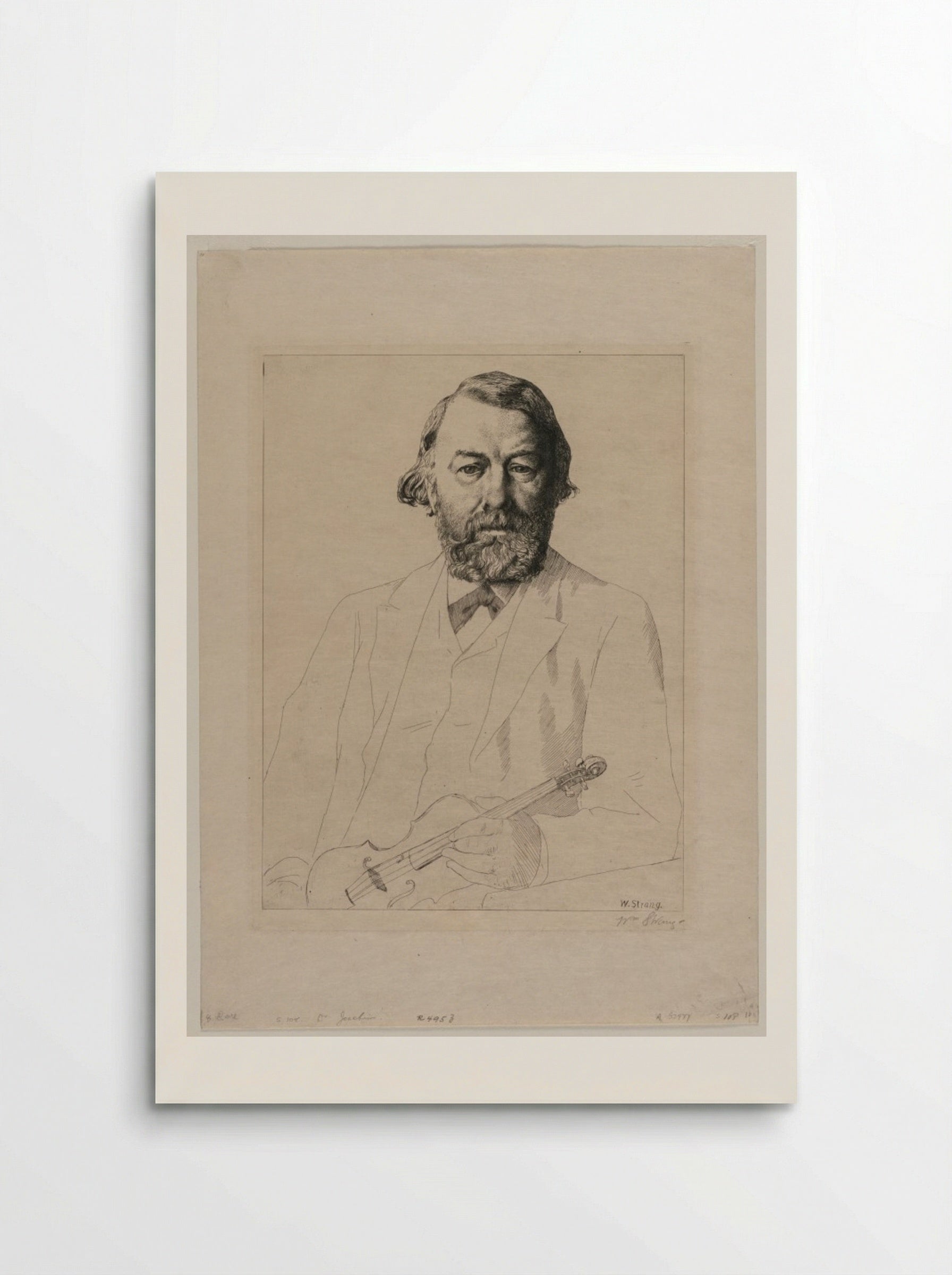 Dr. Joachim - William Strang - Poster