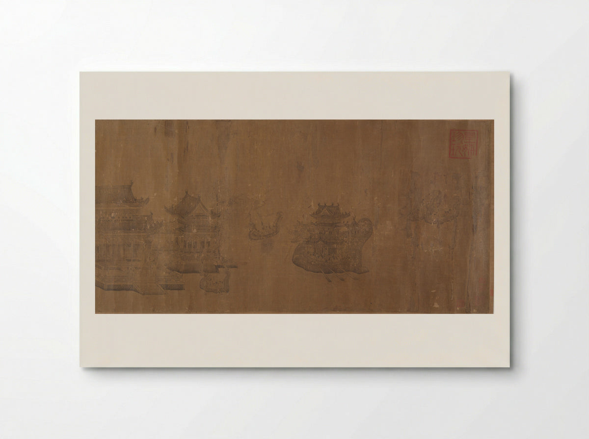 Dragon Boat Regatta on Jinming Lake - Wang Zhenpeng - Poster