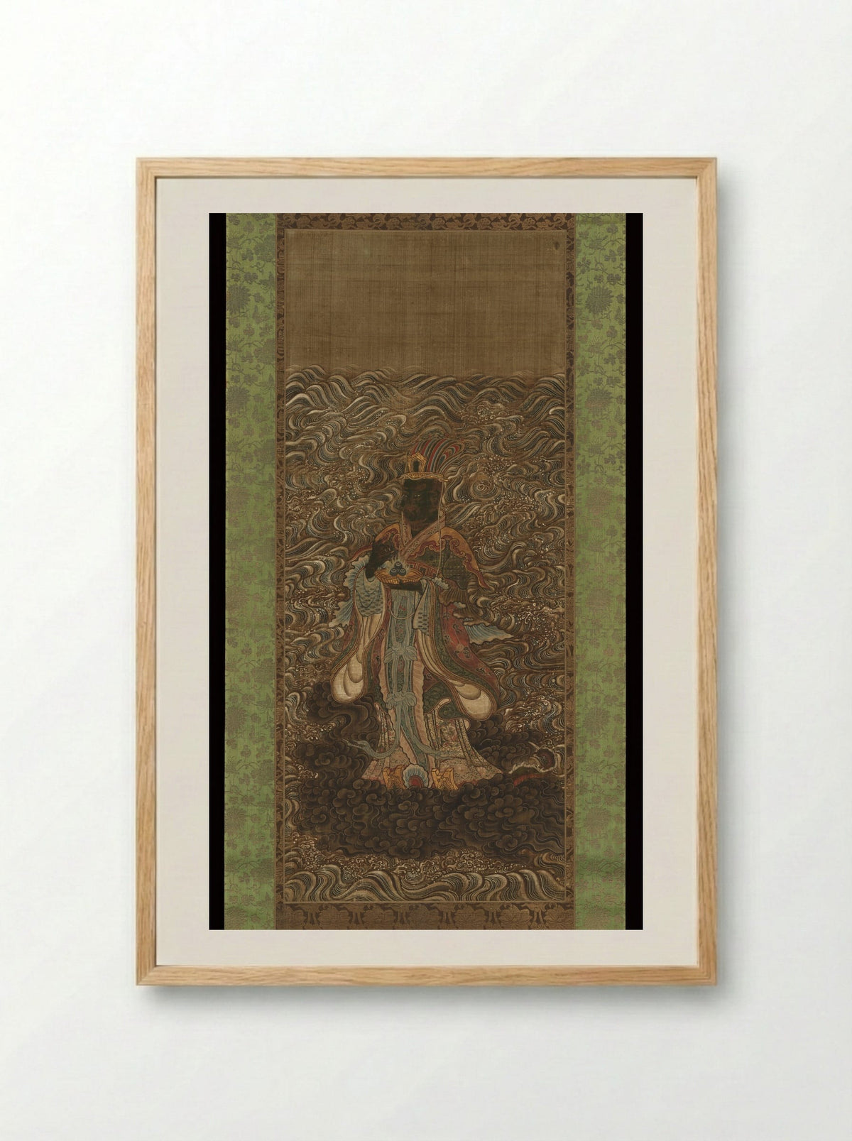 Dragon King - Fine Art Print - Framed Print Wood