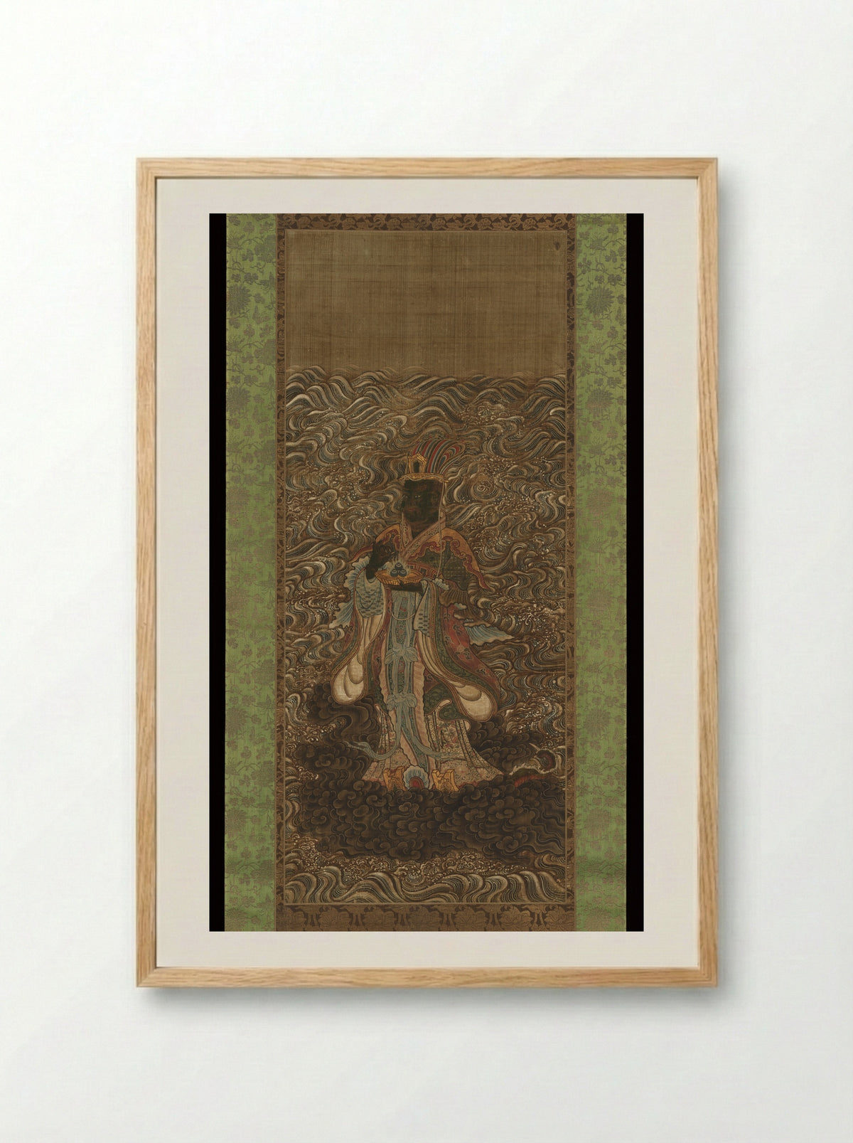 Dragon King - Fine Art Print - Framed Print Wood