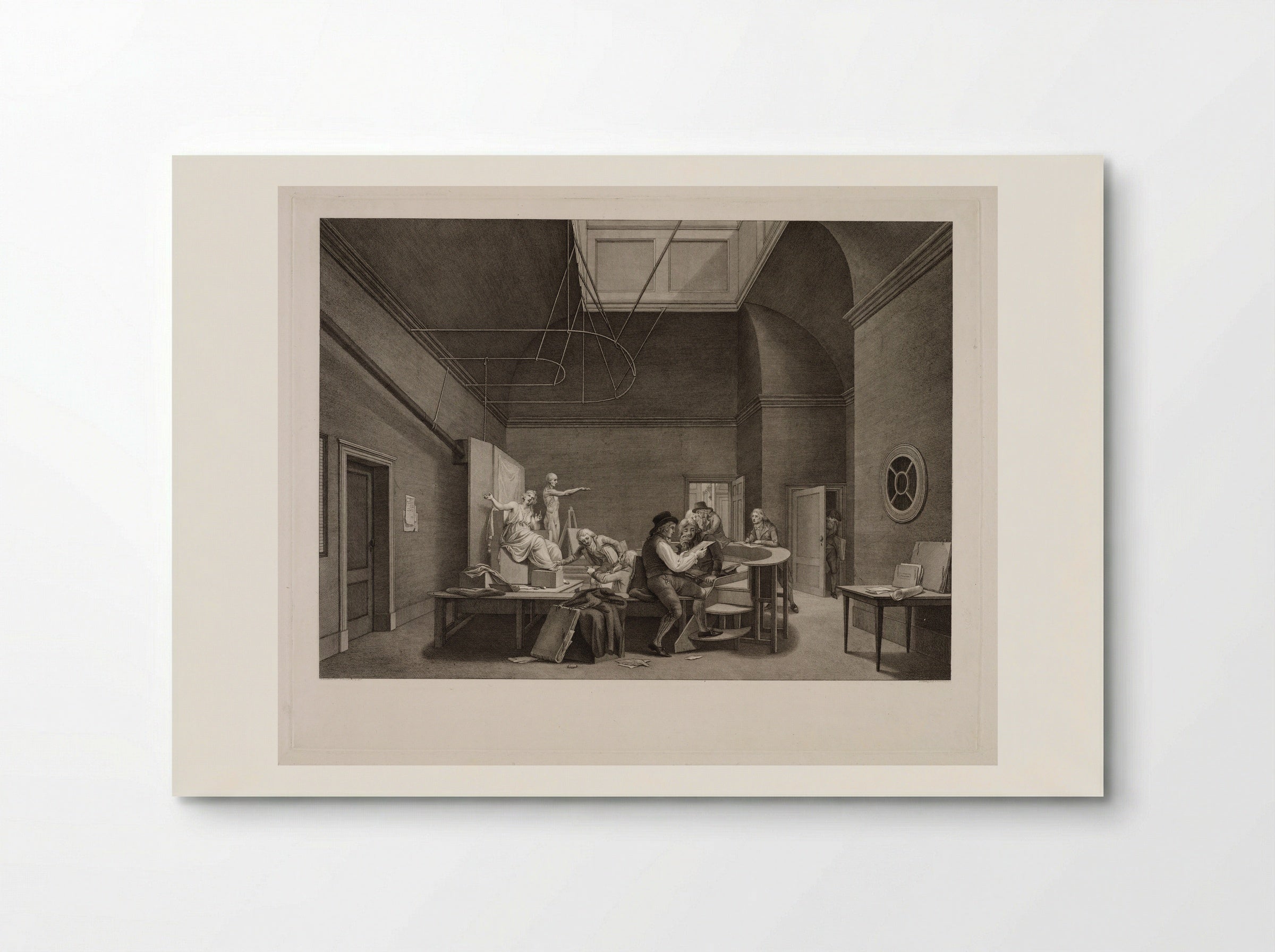 Drawing Class at Felix Meritis - Noach van der Meer (II) - Poster