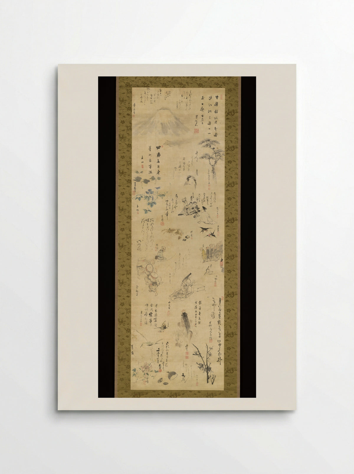 Drawings and Poems by Various Artists - Ōta Nanpo - Poster