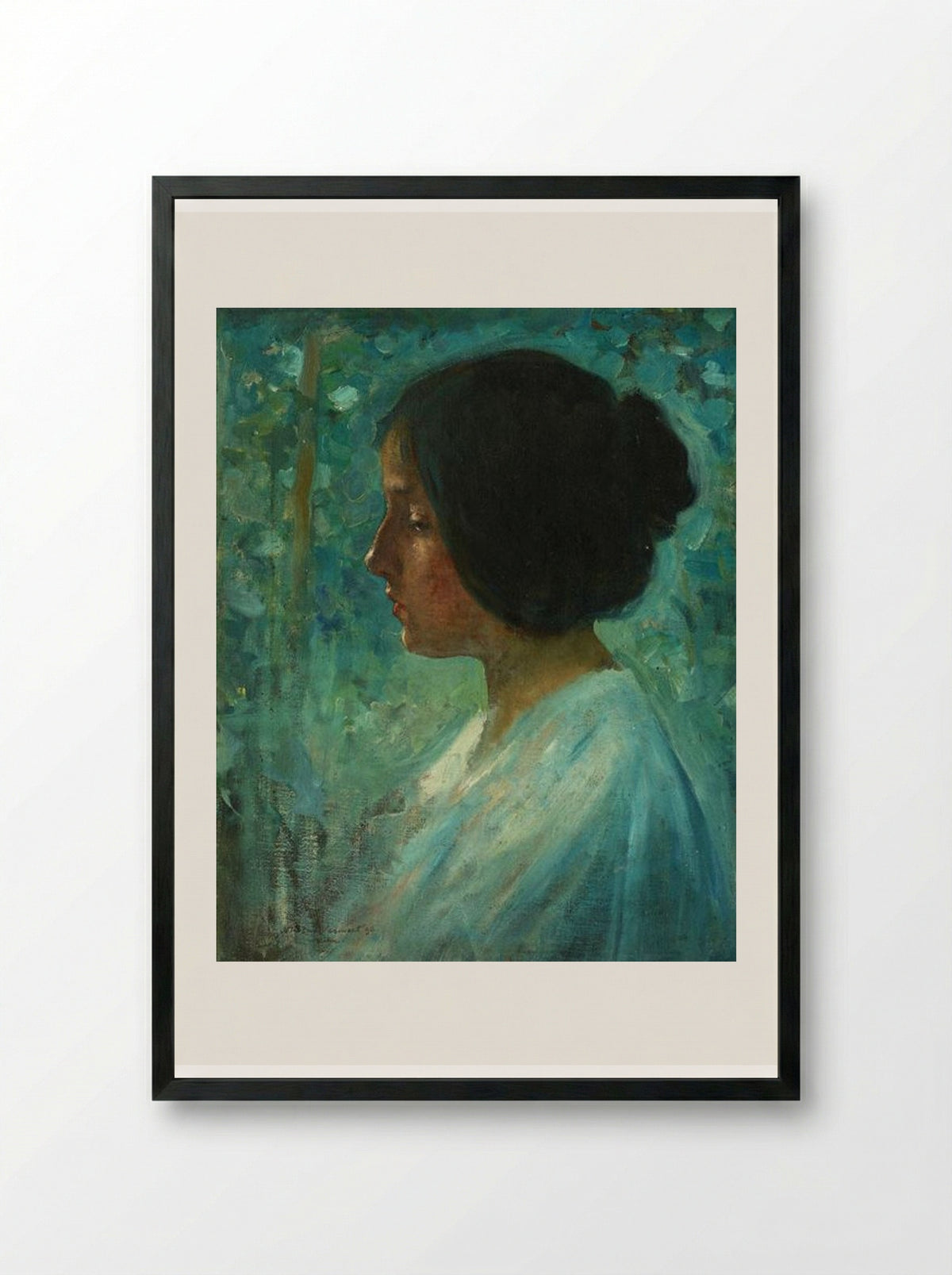 Dreaming - Nicolae Vermont - Framed Print Black