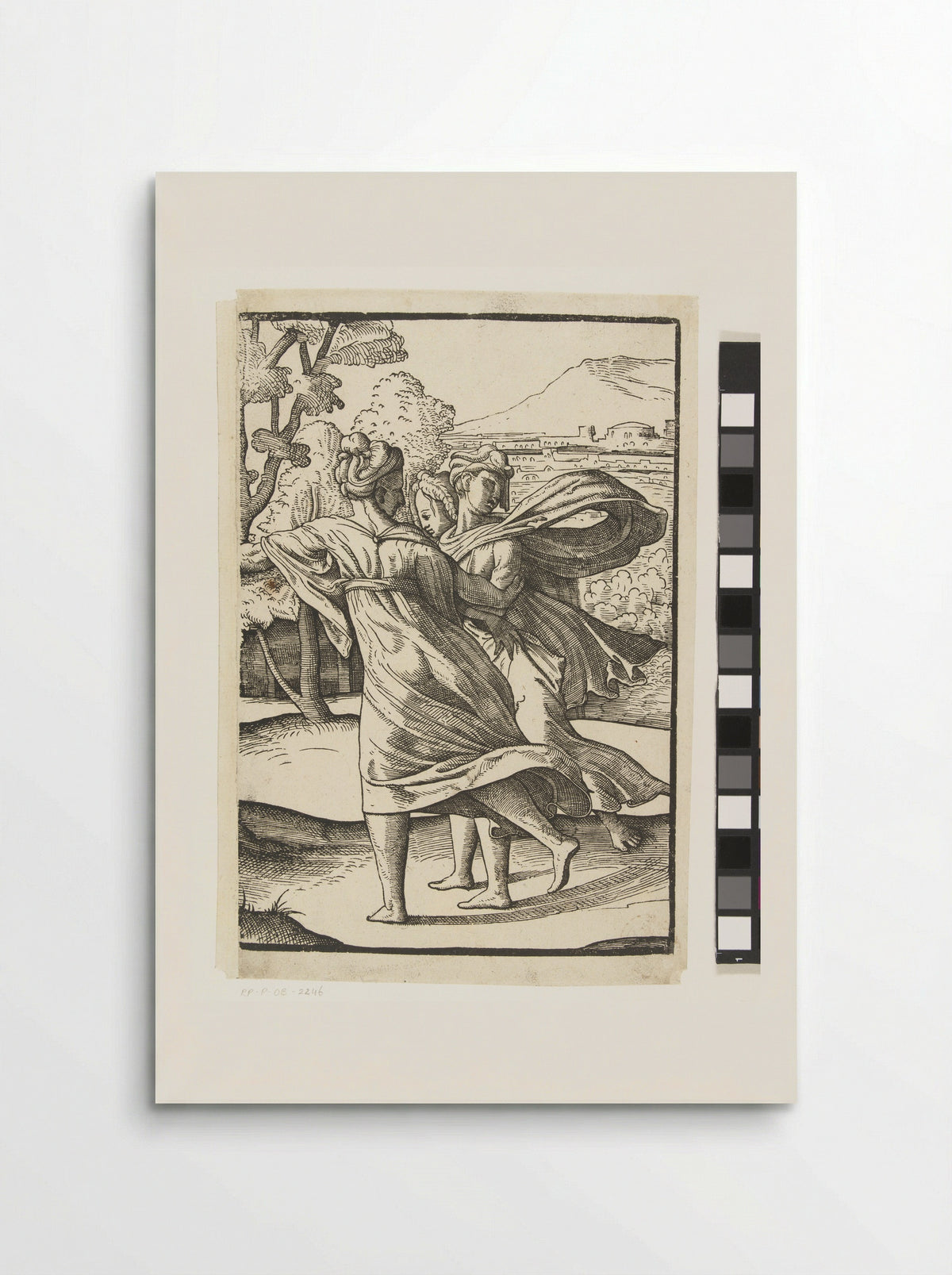 Drie rennende vrouwen (Three Running Women) - Jan Ewoutsz. - Poster
