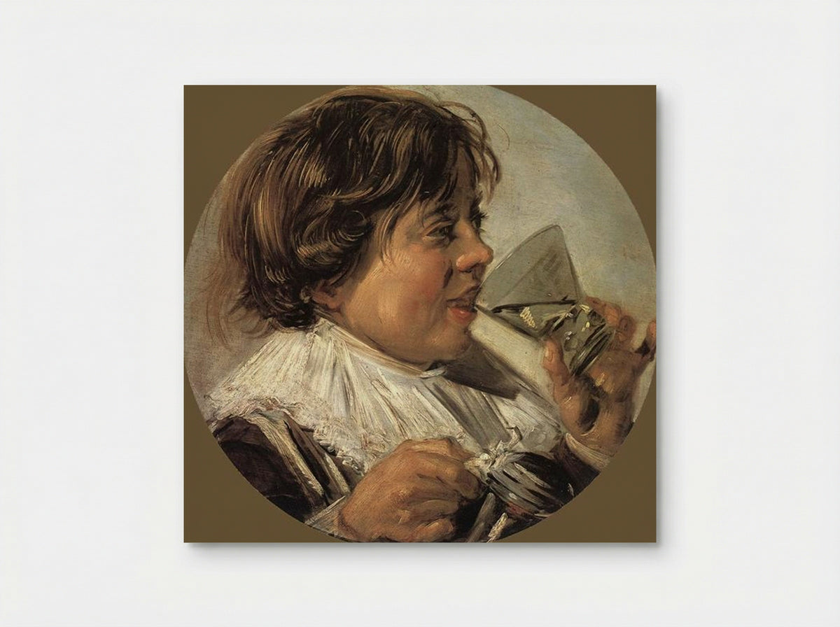 Drinking Boy (Taste) - Frans Hals - Poster