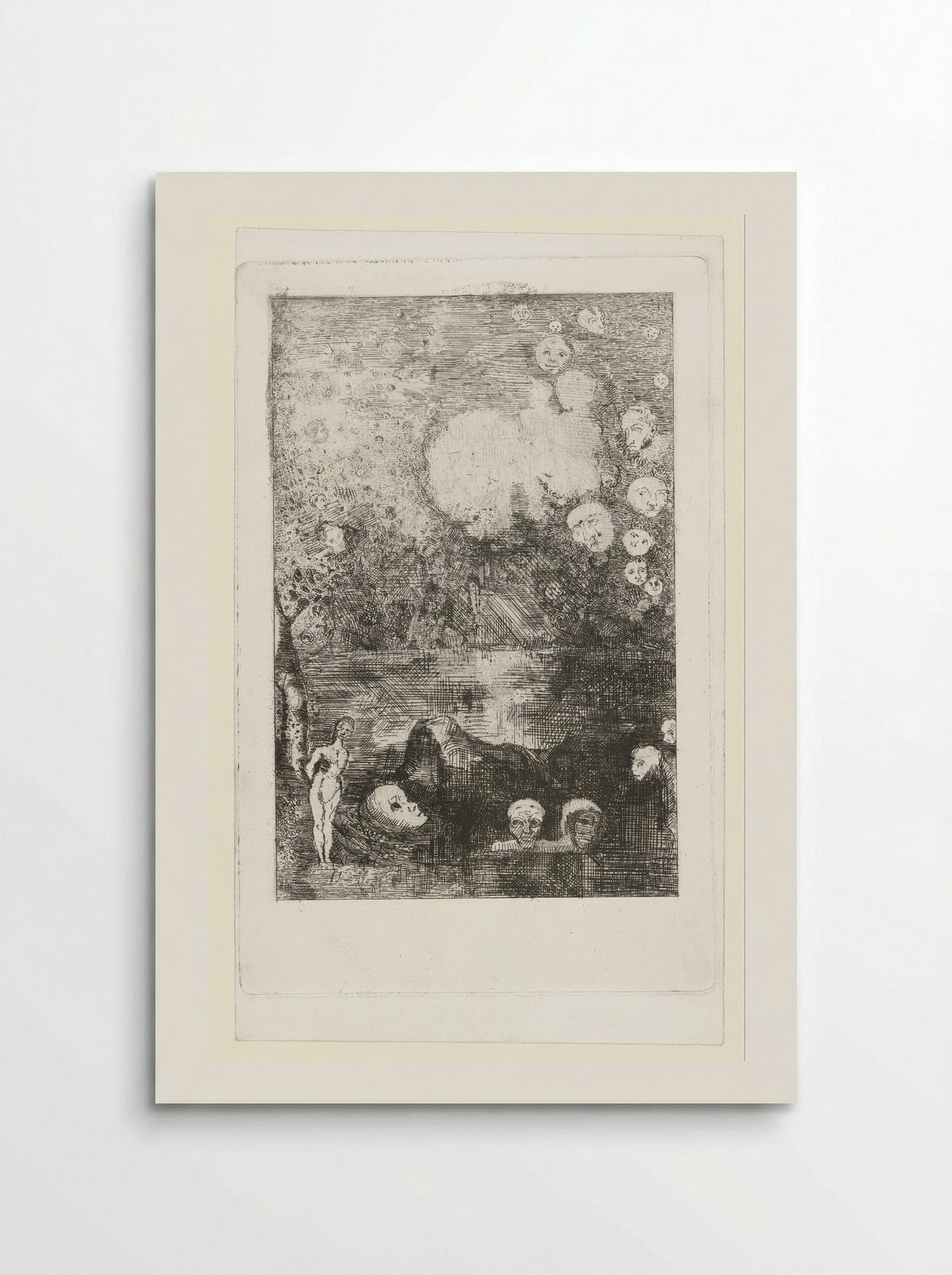 Droom (Dream) - Odilon Redon - Poster