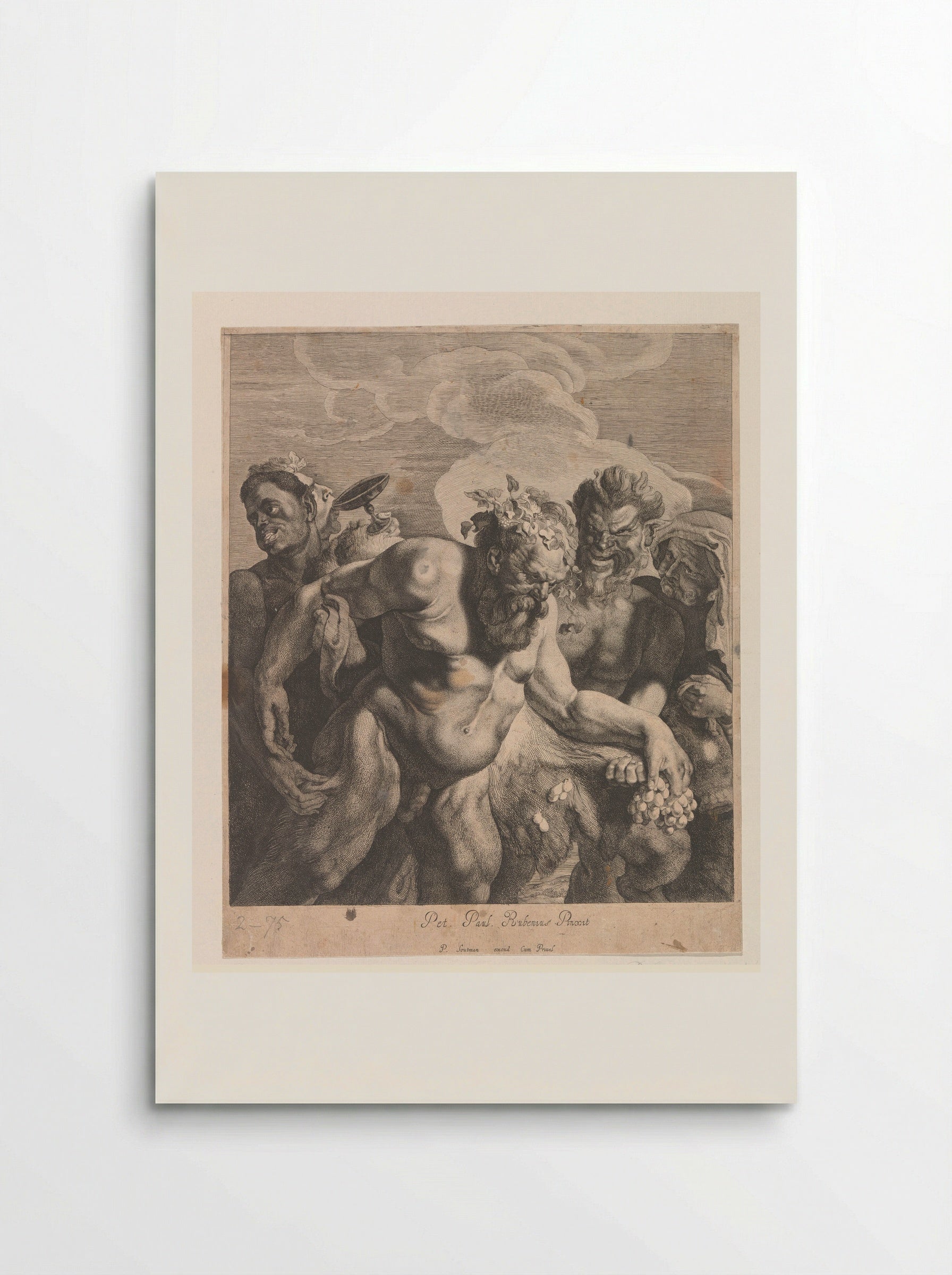 Drunken Silenus - Jonas Suyderhoef - Poster