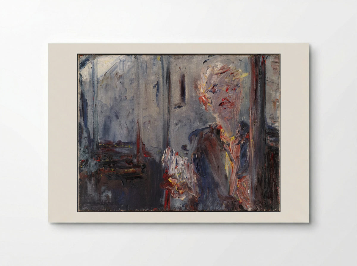 Dublin Newsboy Boarding a Tram - Jack Butler Yeats - Poster