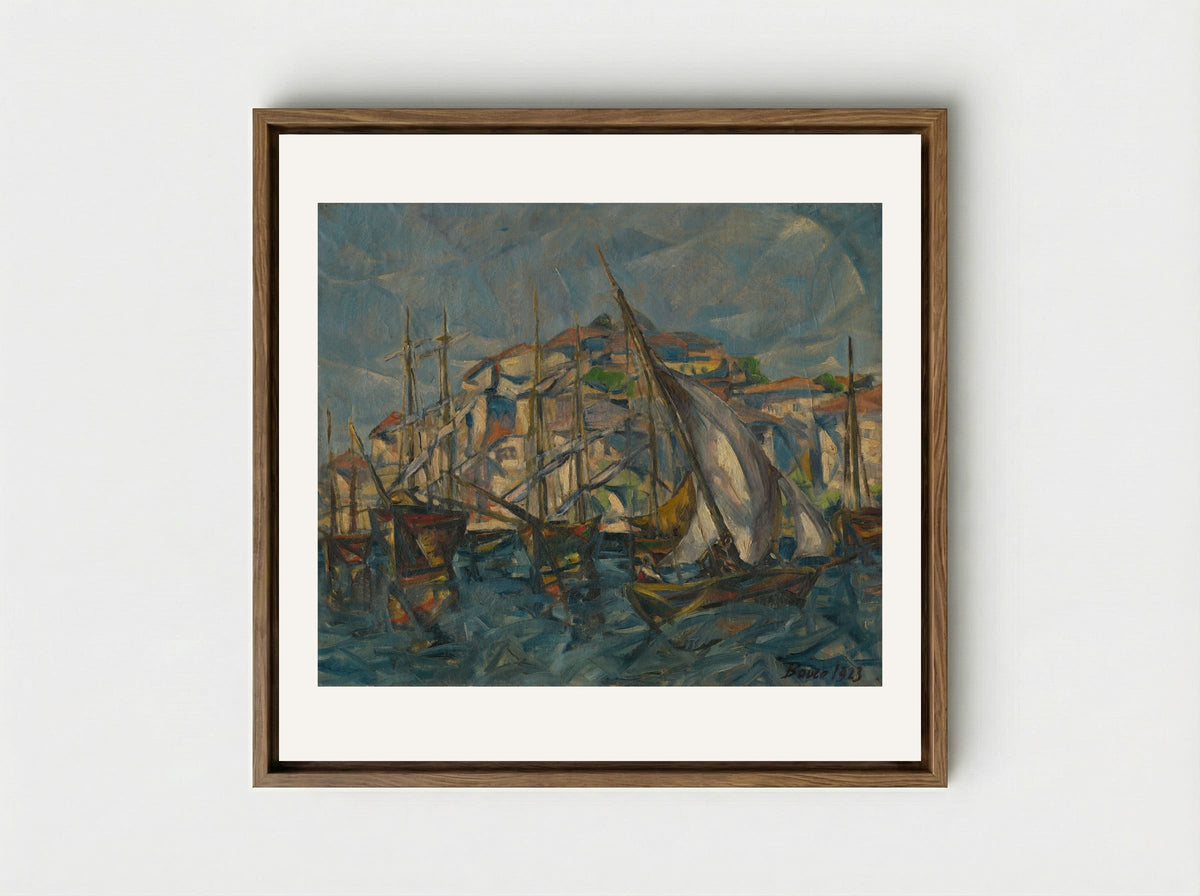 Dubrovnik - Konstantin Bauer - Framed Canvas Wood