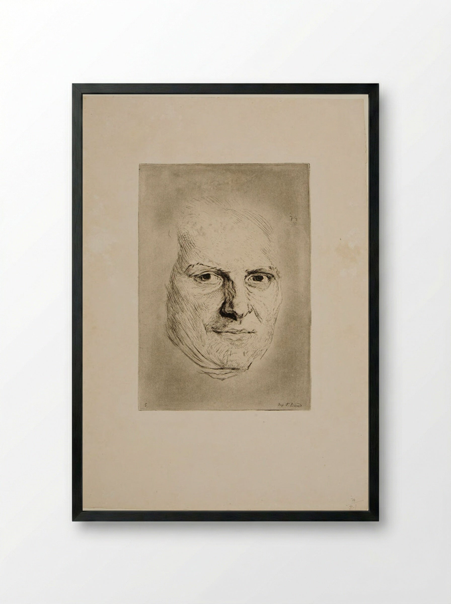 Duclos, abbé Reynal - Jules de Goncourt - Framed Print Black