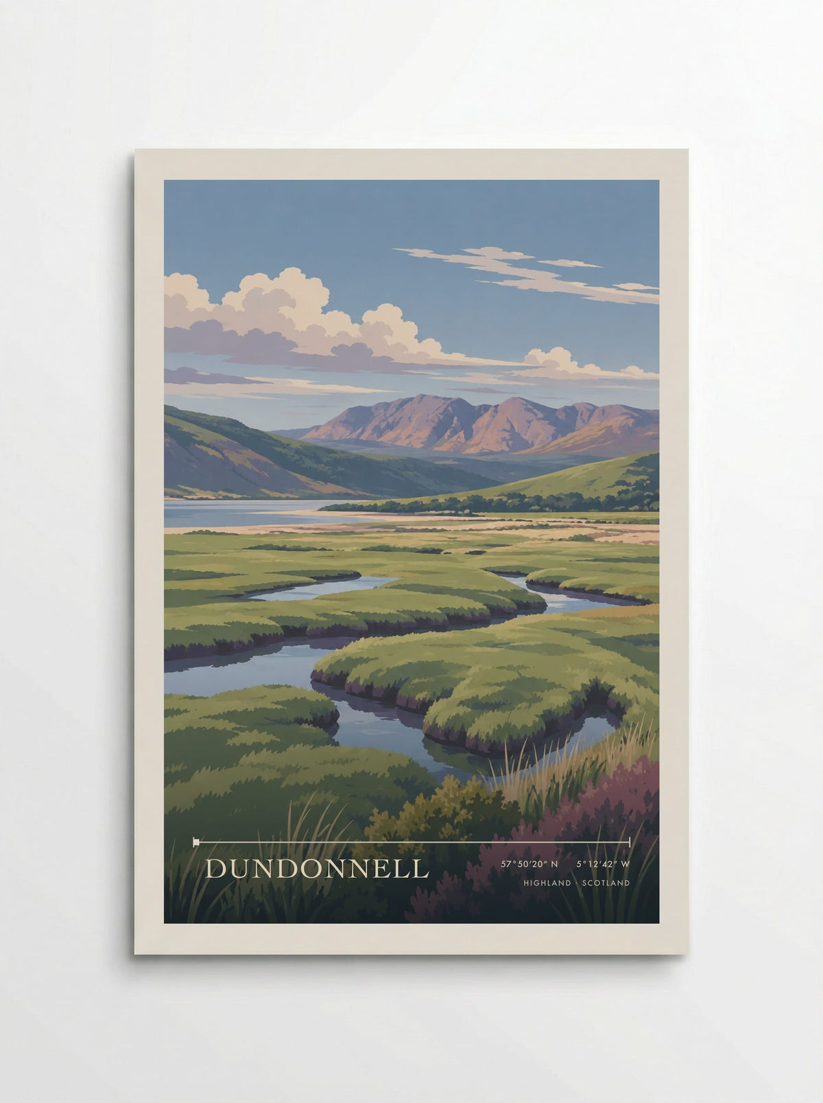 Dundonnell, Highland | Travel Poster - Poster