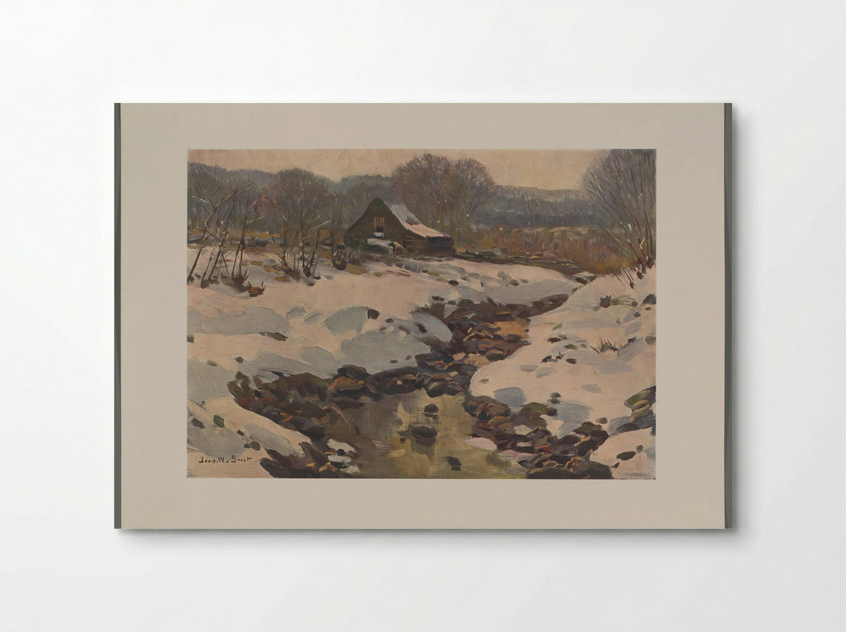 Dune Landscape with Farmhouse - Louis van Soest - Poster