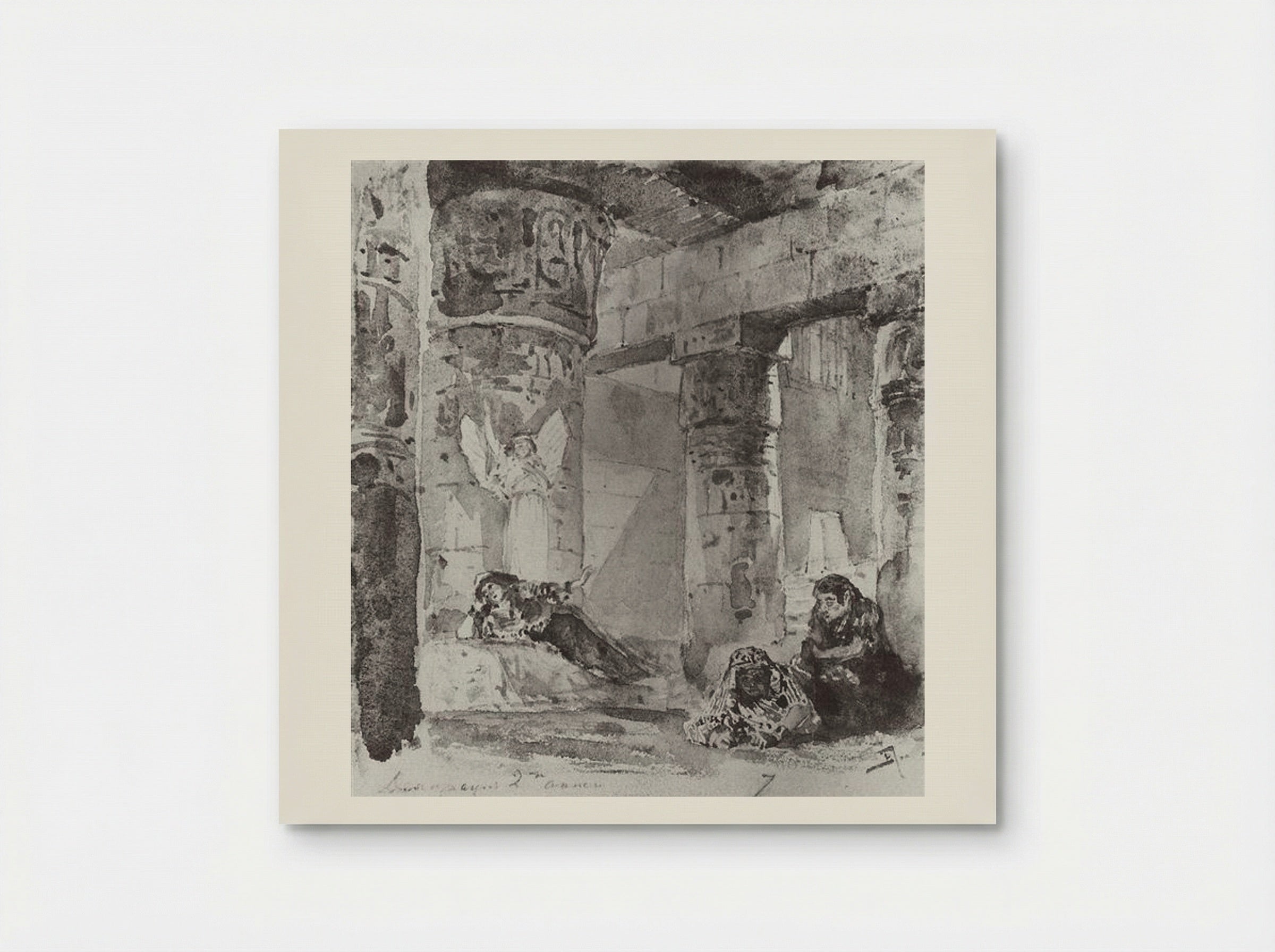 Dungeon - Vasily Polenov - Poster
