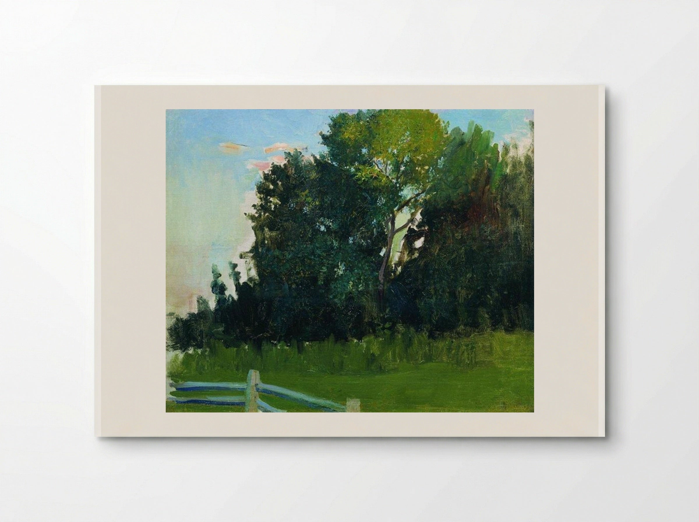 Dunka's Grove, Estate of the Polenovs - Boris Kustodiev - Poster