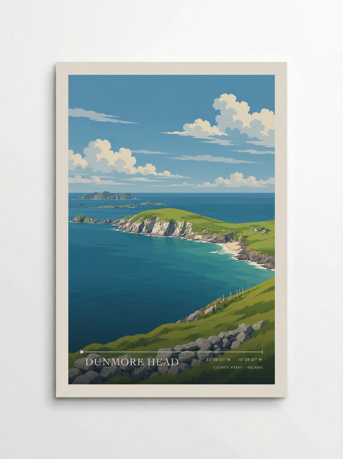 Dunmore Head, County Kerry | Travel Poster - Poster