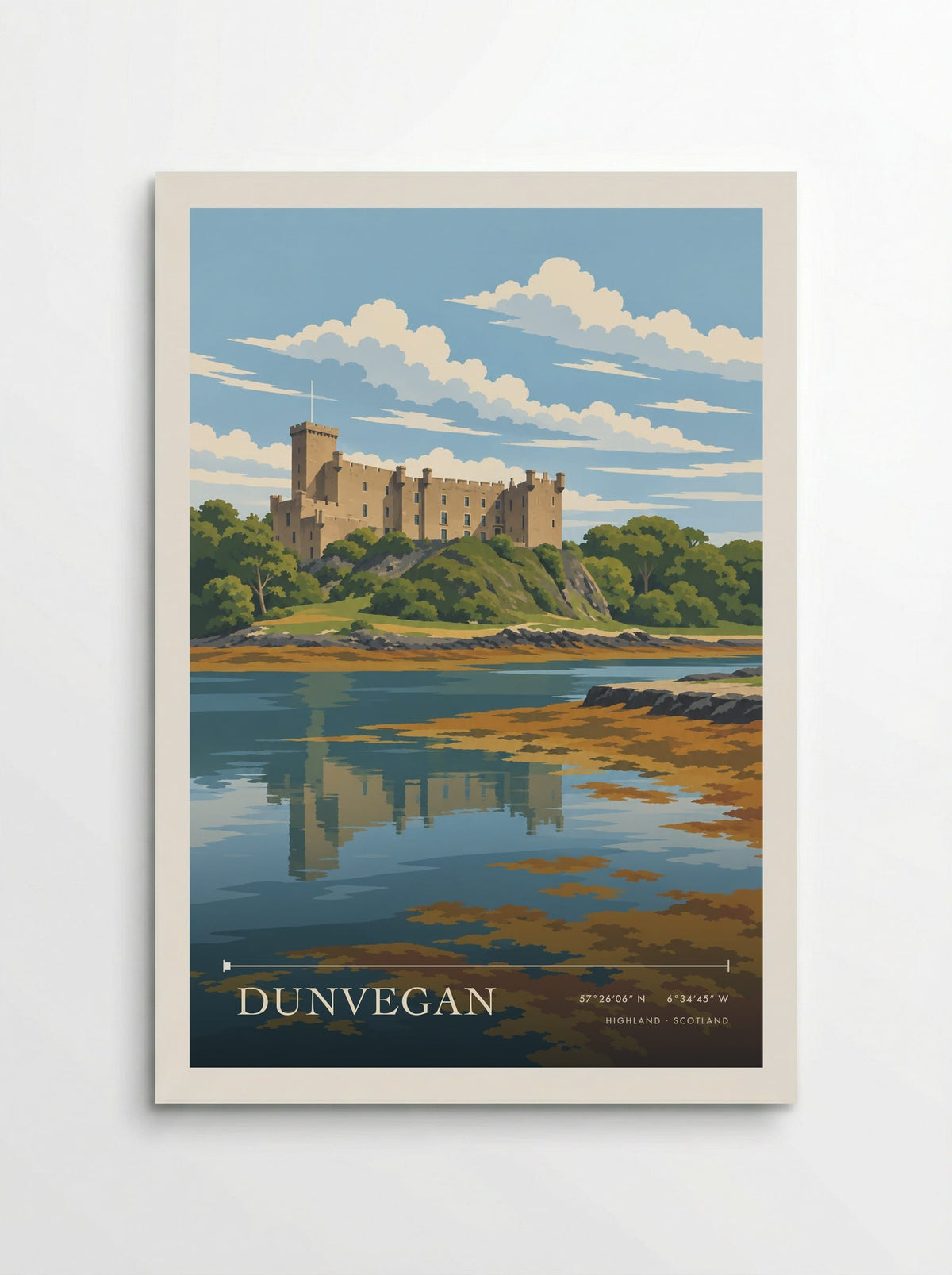 Dunvegan, Highland | Travel Poster - Poster